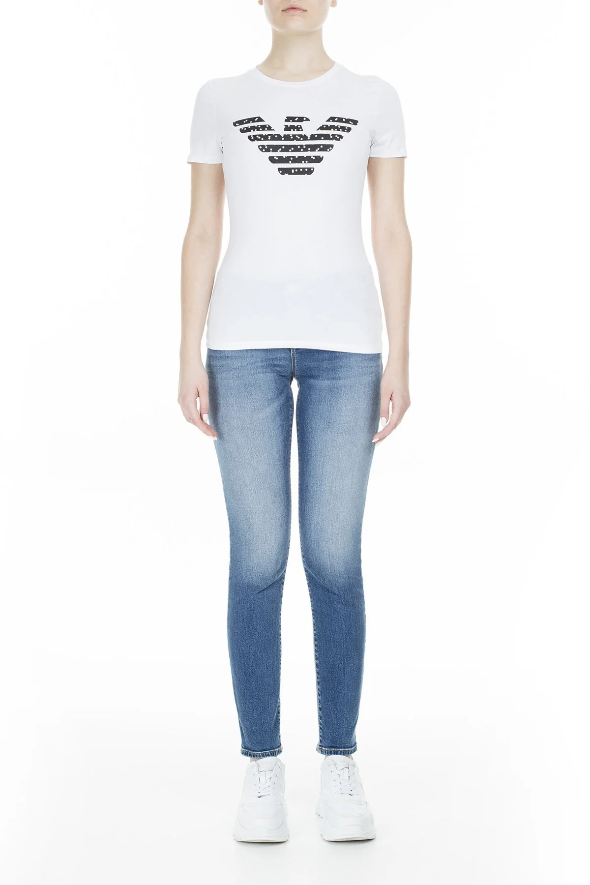 Emporio Armani J23 Jeans Bayan Kot Pantolon S 6G2J23 2D7GZ 0941 MAVİ - 1