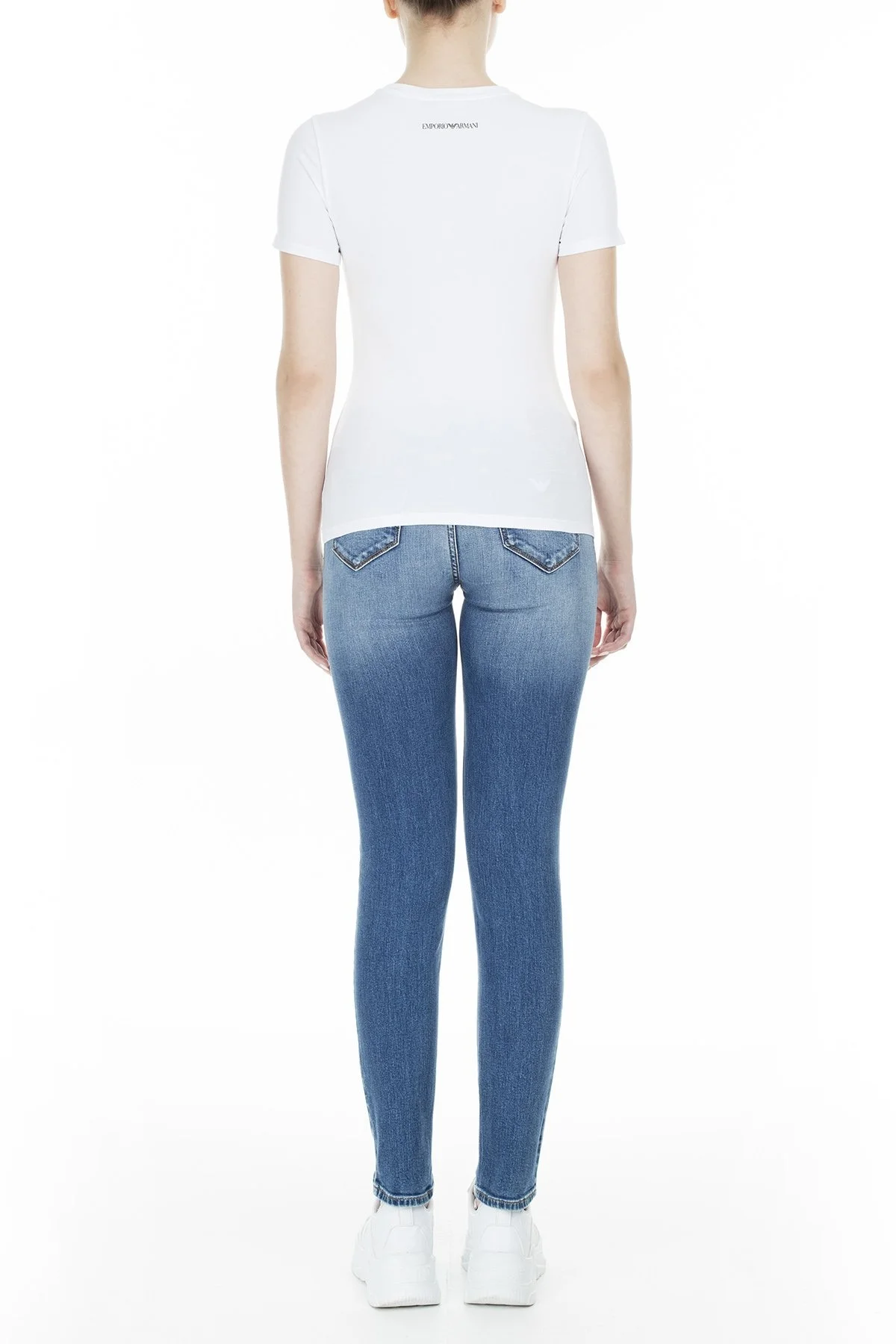 Emporio Armani J23 Jeans Bayan Kot Pantolon S 6G2J23 2D7GZ 0941 MAVİ - 5