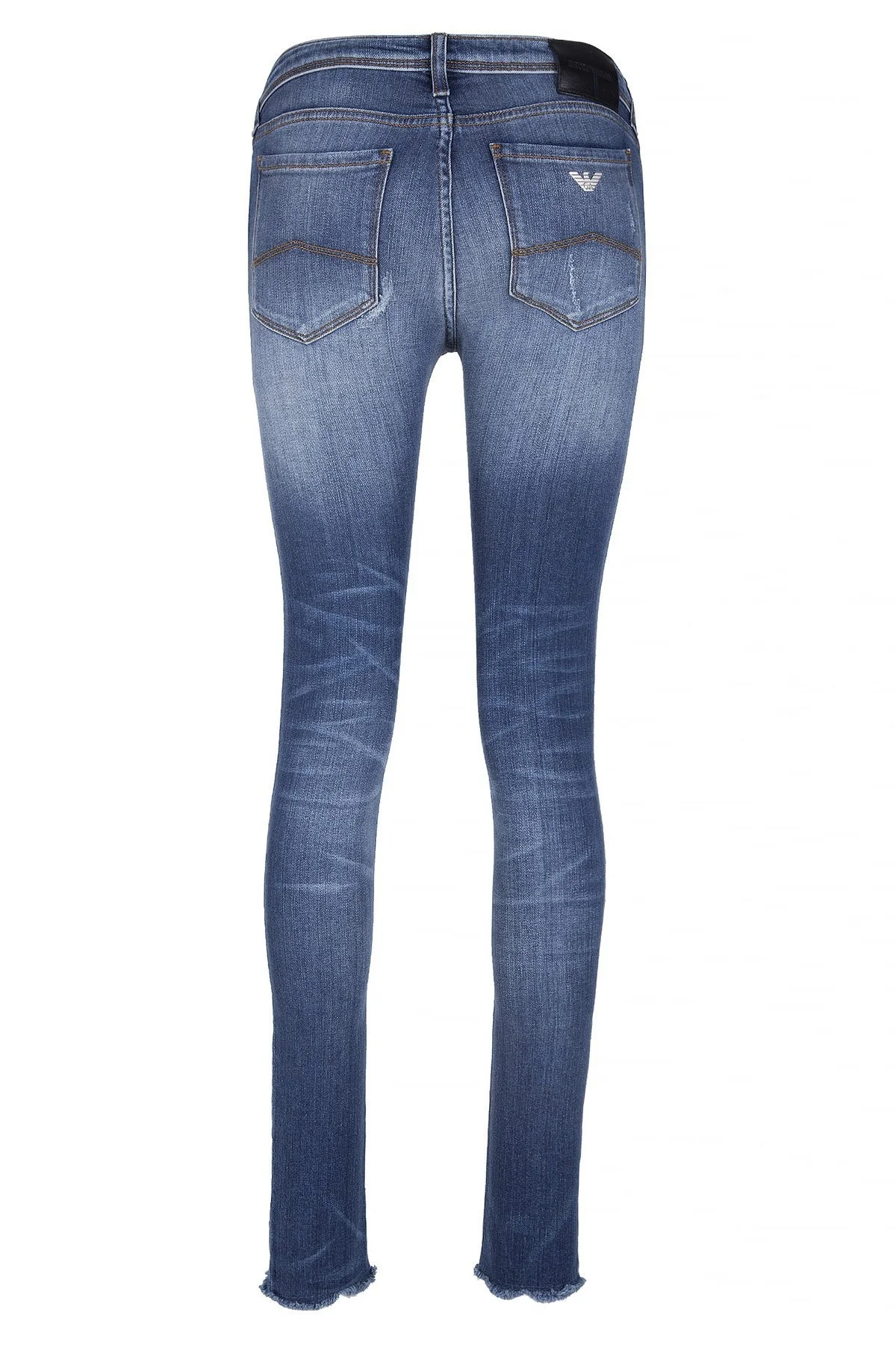 EMPORIO ARMANI J28 JEANS Bayan Kot Pantolon 3Z2J28 2D96Z MAVİ - 2