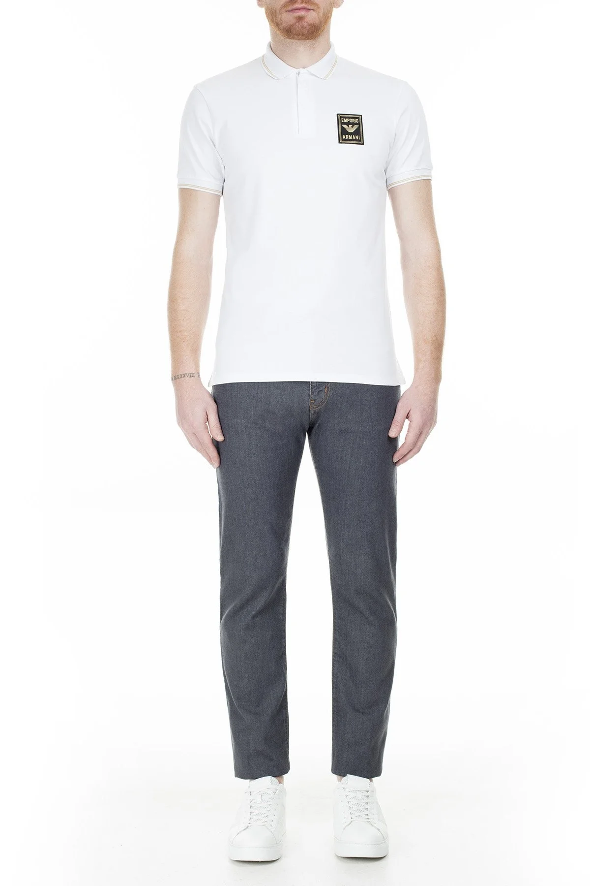 Emporio Armani J45 Jeans Erkek Kot Pantolon S 6G1J45 1D7EZ 0005 FÜME - 1