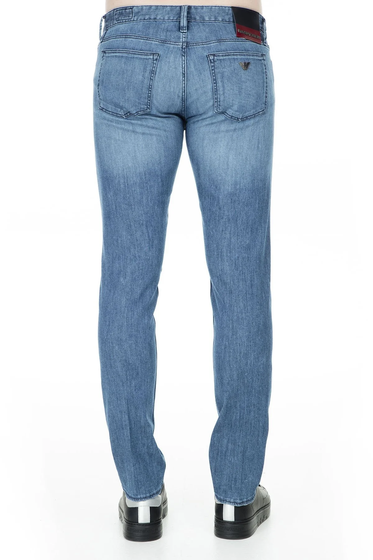 Emporio Armani J75 Jeans Erkek Kot Pantolon S 3G1J75 1D84Z 0943 MAVİ - 4