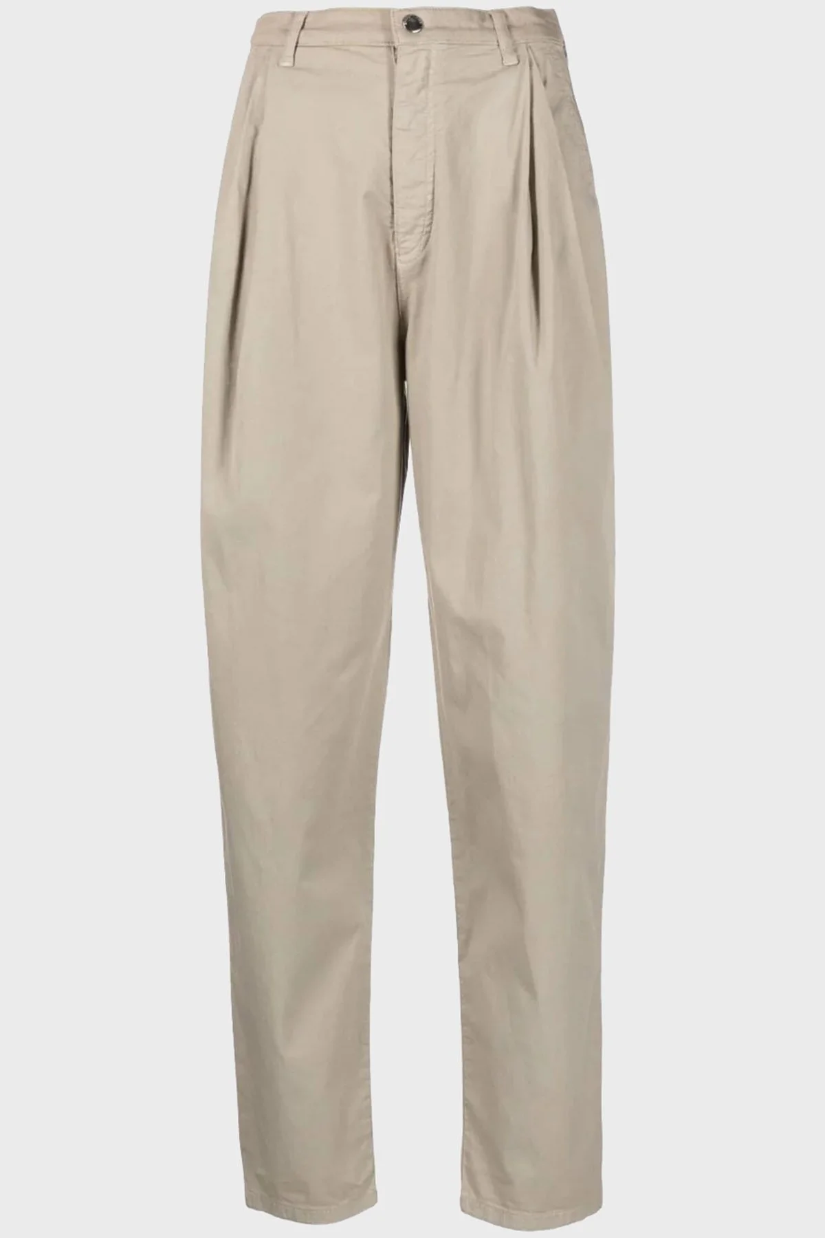 Emporio Armani J94 Pamuklu Cepli Relaxed Fit Bayan Pantolon 3R2J94 2NP9Z 0106 BEJ - 10