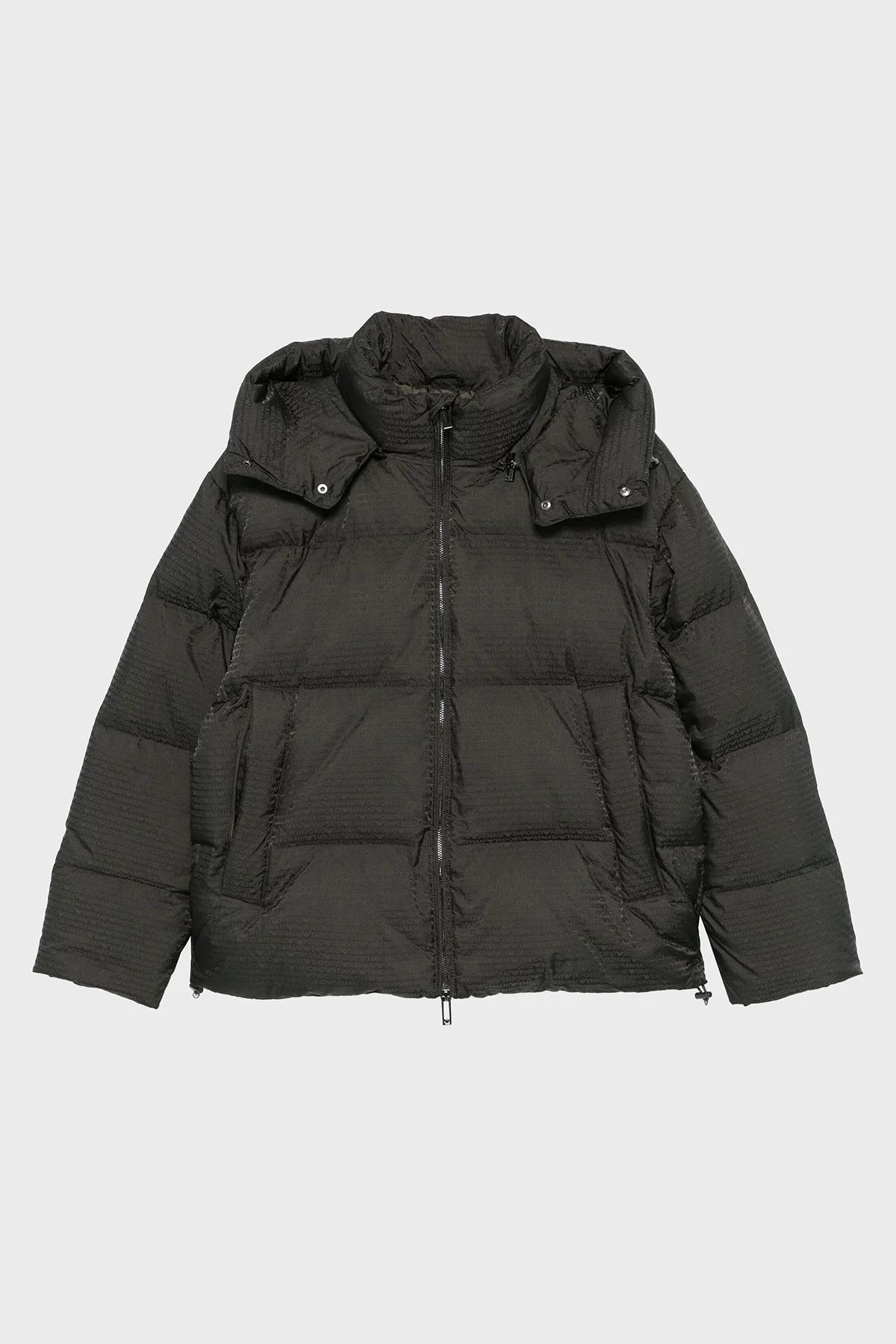 Emporio Armani Jakarlı Regular Fit Kuş Tüyü Dolgulu Çıkarılabilir Kapüşonlu Şişme Erkek Mont 6D1BC3 1NNXZ 05A6 HAKİ - 5