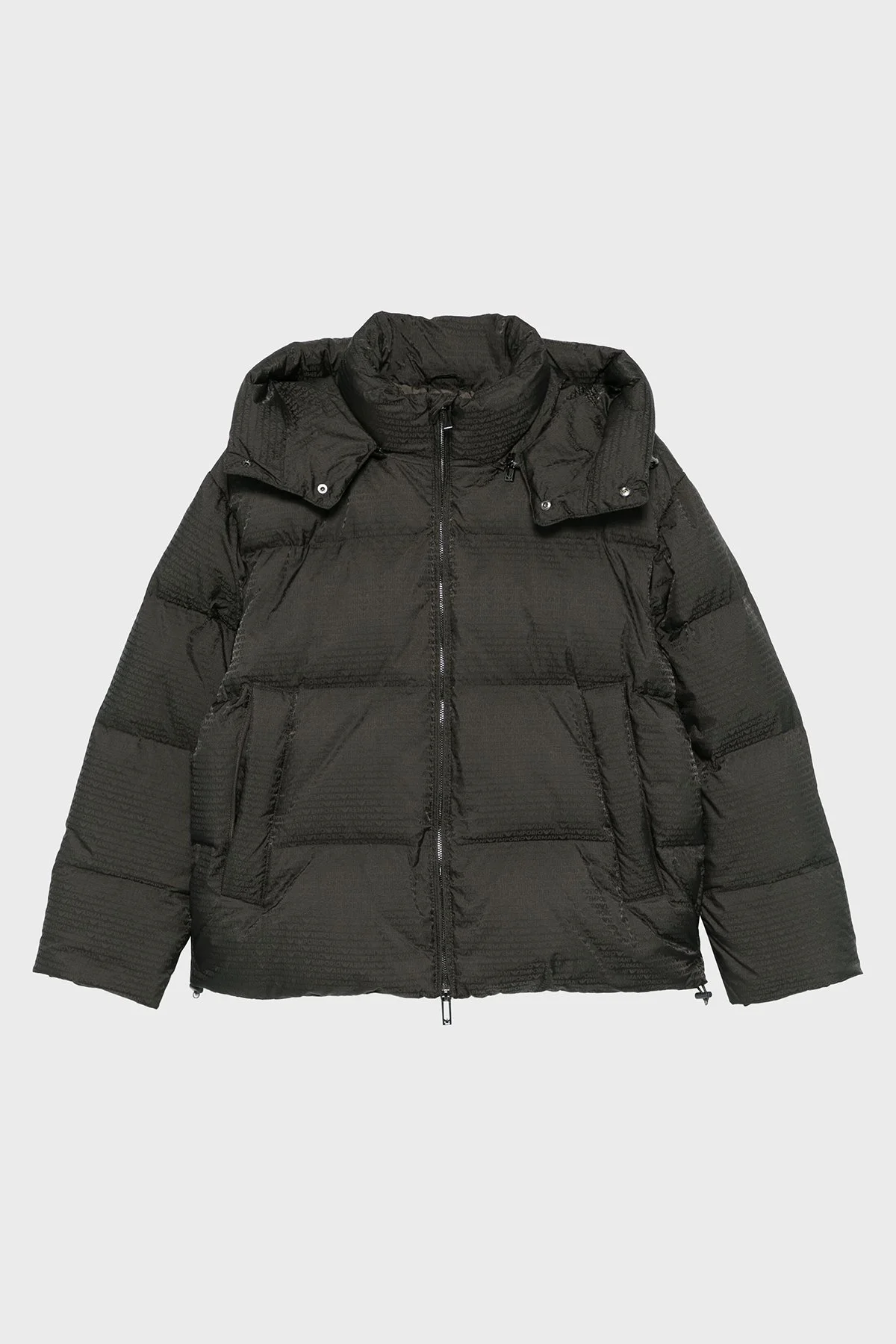 Emporio Armani Jakarlı Regular Fit Kuş Tüyü Dolgulu Çıkarılabilir Kapüşonlu Şişme Erkek Mont 6D1BC3 1NNXZ 05A6 HAKİ - 5