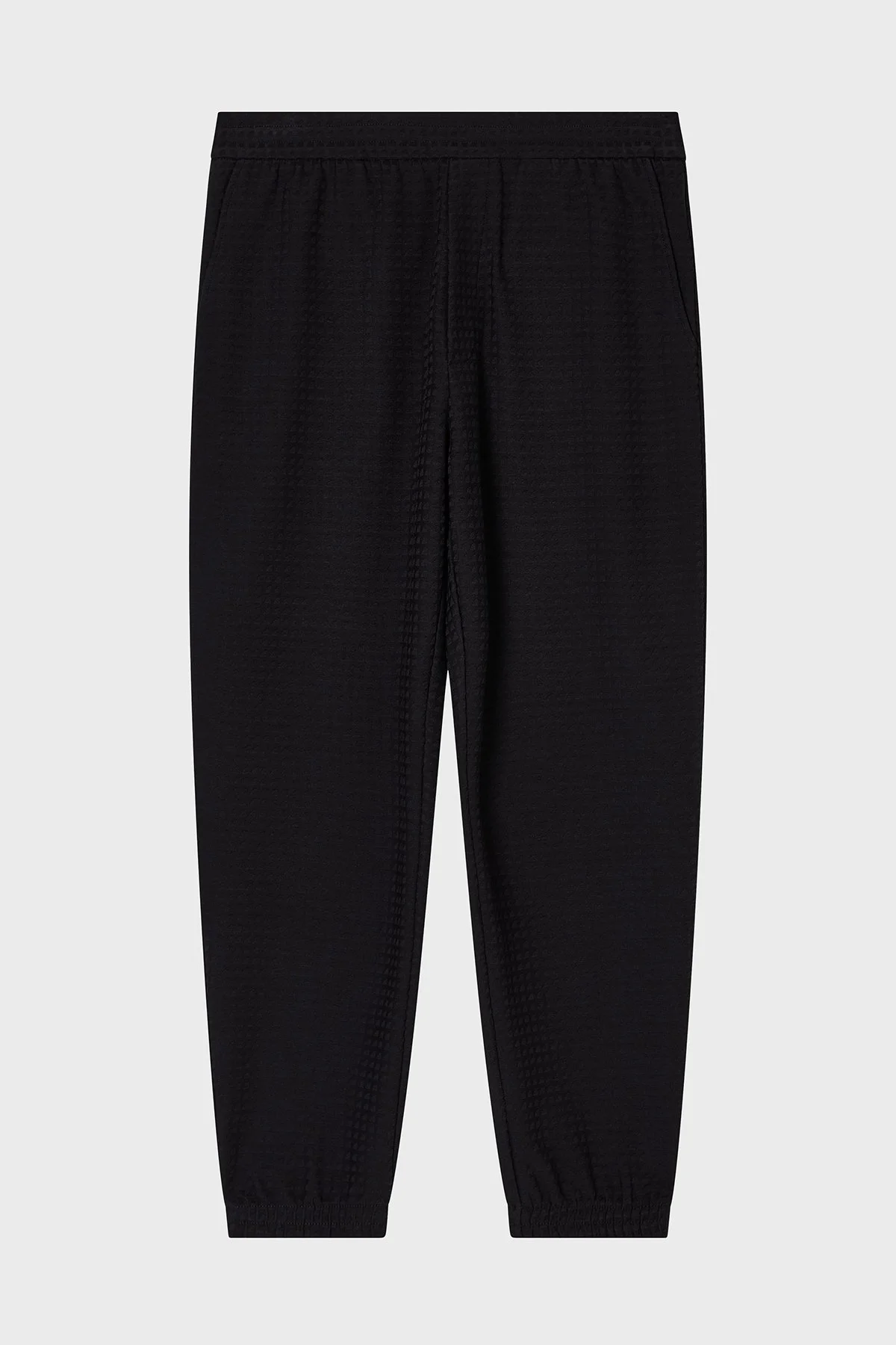 Emporio Armani Jakarlı Regular Fit Lastikli Bel Lastikli Paça Erkek Pantolon EM003443 AF13700 FC231 SİYAH - 10