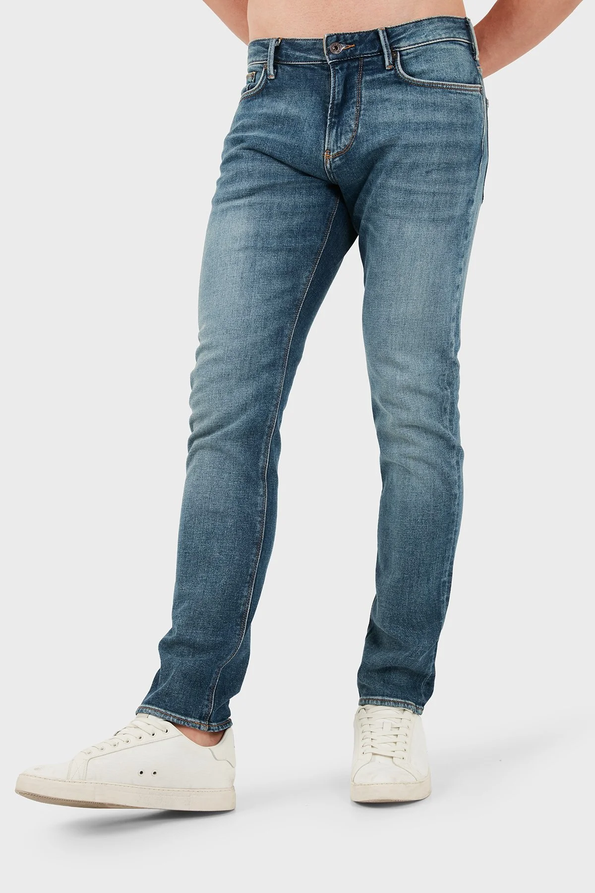 Emporio Armani Jeans Erkek Kot Pantolon EM000121 AF29662 MB002 Lacivert - 3