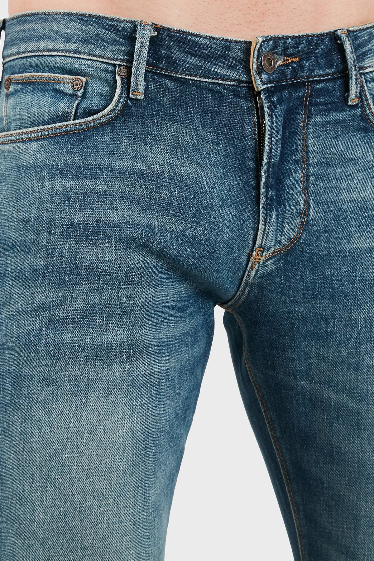 Emporio Armani Jeans Erkek Kot Pantolon EM000121 AF29662 MB002 Lacivert - 5