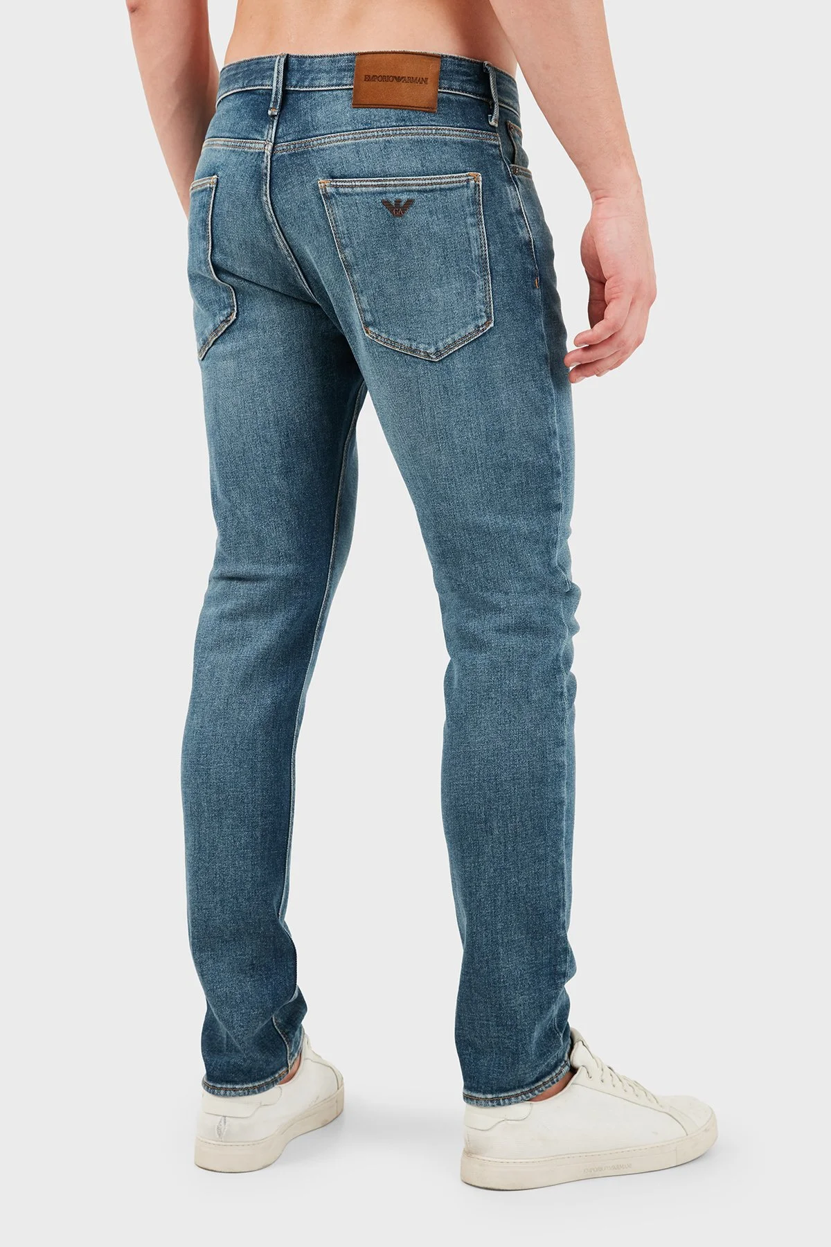 Emporio Armani Jeans Erkek Kot Pantolon EM000121 AF29662 MB002 Lacivert - 6
