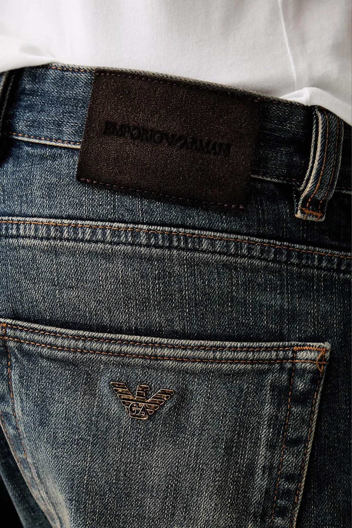 Emporio Armani Jeans Erkek Kot Pantolon EM006492 AF27565 MB001 Lacivert - 3