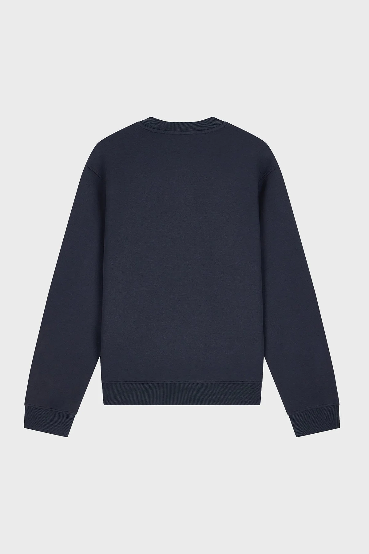 Emporio Armani Kadife Logolu Regular Fit Bisiklet Yaka Erkek Sweat EM006841 AF10013 MB845 Lacivert - 5