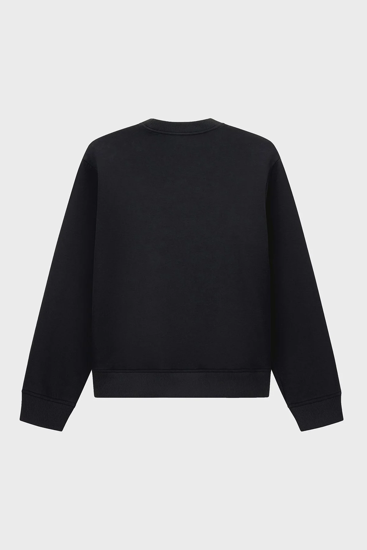 Emporio Armani Kadife Logolu Regular Fit Bisiklet Yaka Erkek Sweat EM006841 AF10013 MC722 Siyah - 7
