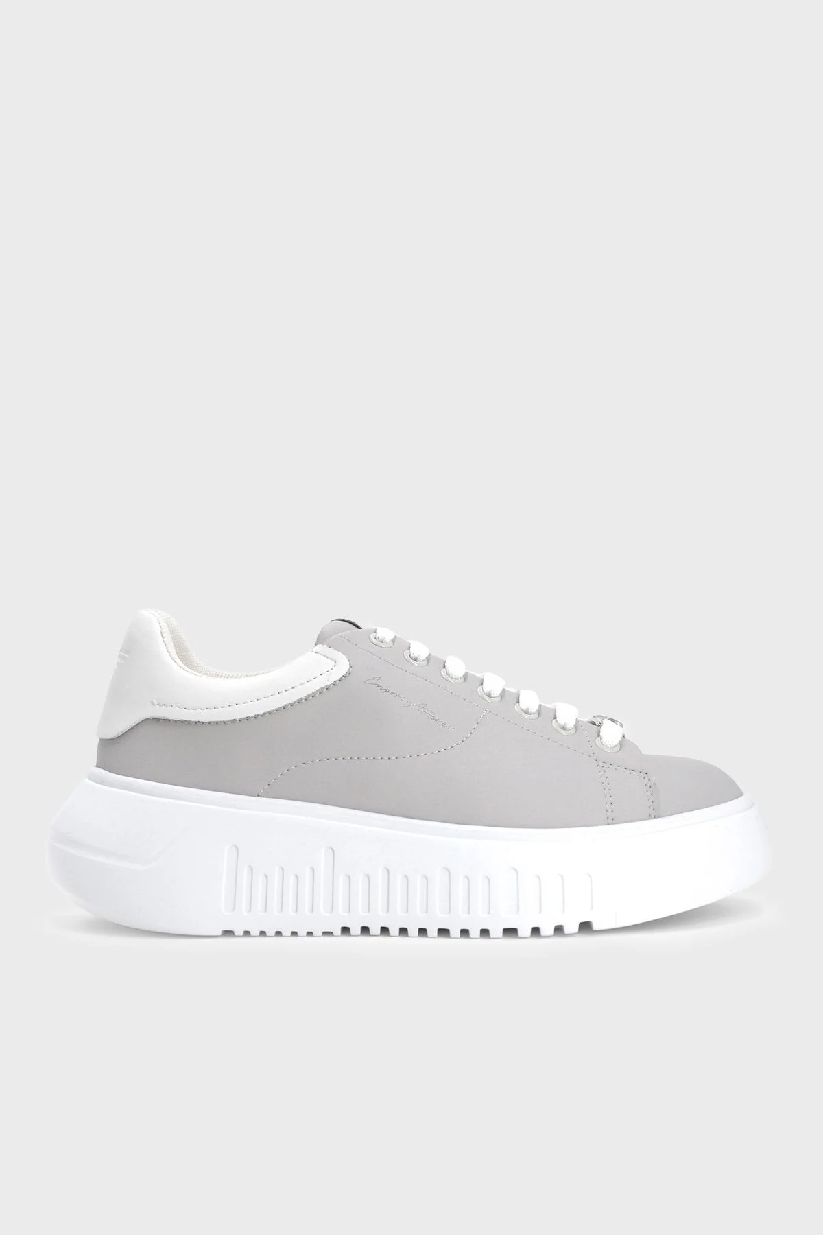 Emporio Armani Kadın Ayakkabı EW004804 AF24783 M8508 Açık gri-beyaz - 1