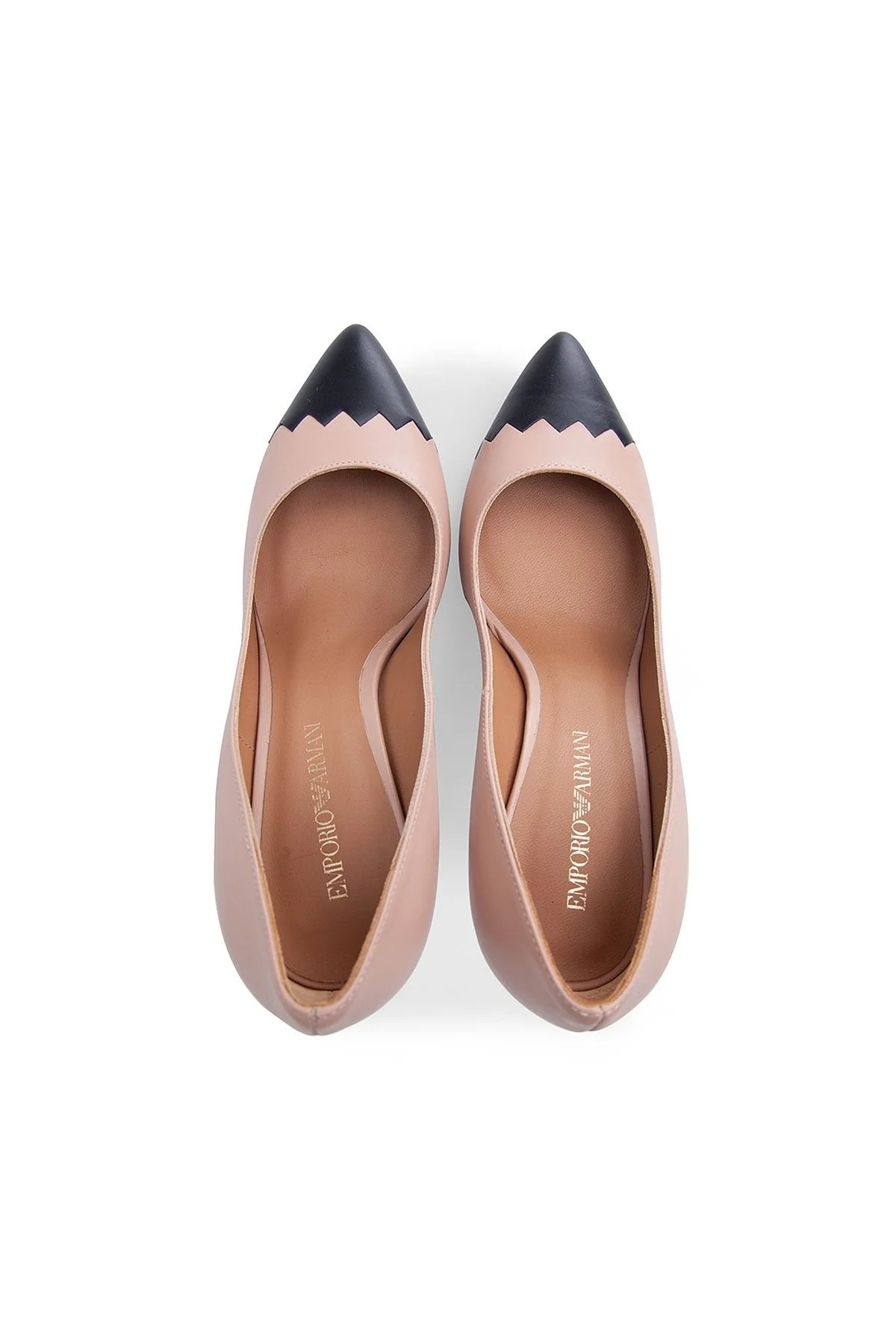 Emporio Armani Topuklu Bayan Ayakkabı X3E334 XL530 A112 PUDRA - 6