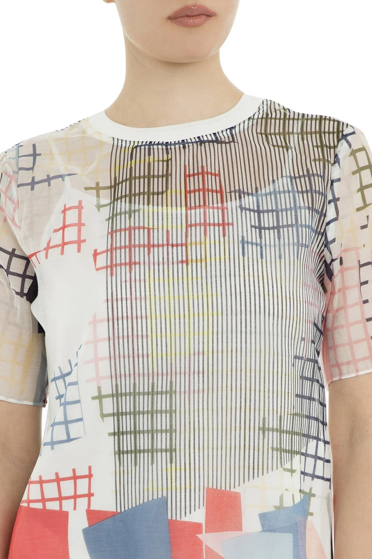 Emporio Armani Bayan Bluz 3G2K65 2NSKZ F393 BEYAZ - 7