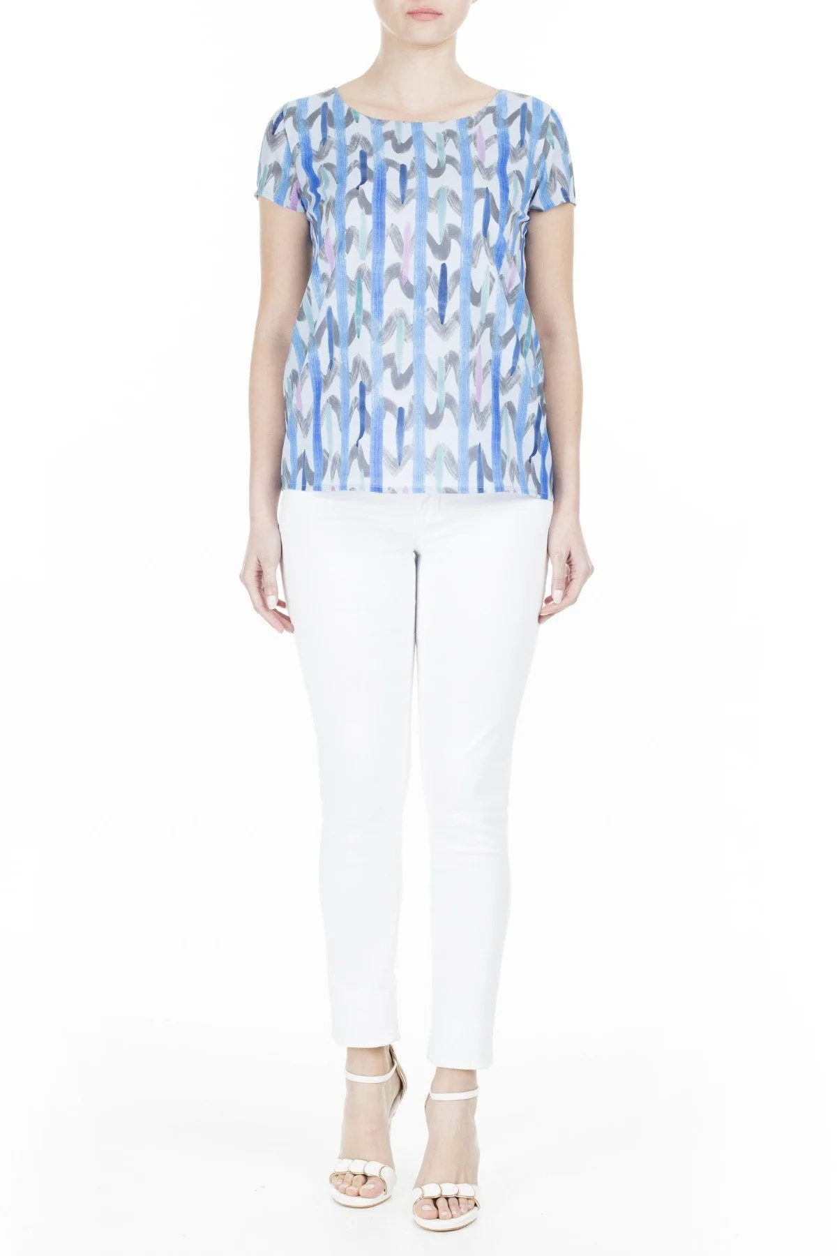 Emporio Armani Bayan Bluz 3H2K84 2N4IZ F702 MAVİ - 11