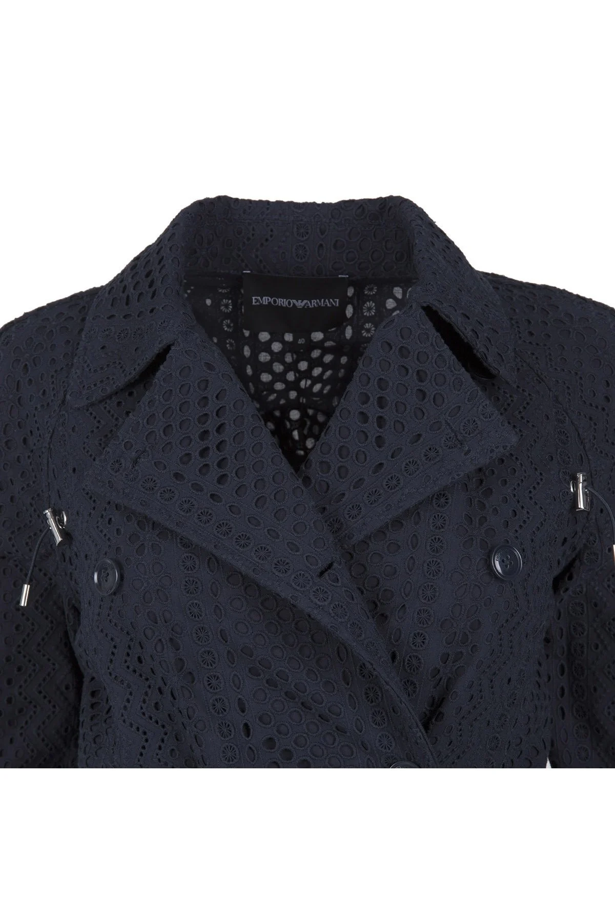 EMPORIO ARMANI Bayan Ceket 3Z2B78 2NWYZ LACİVERT - 3