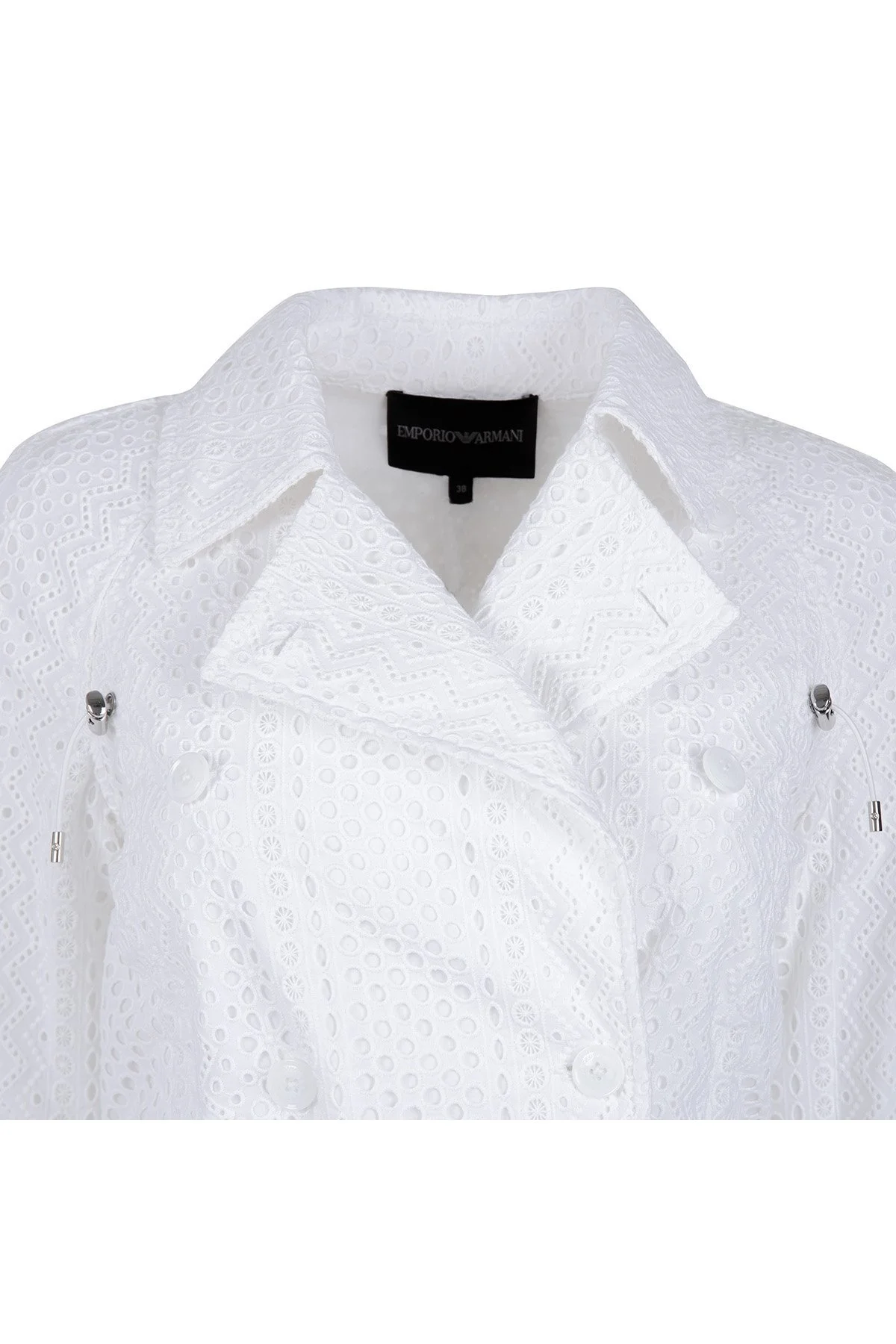 EMPORIO ARMANI Bayan Ceket 3Z2B78 2NWYZ BEYAZ - 3