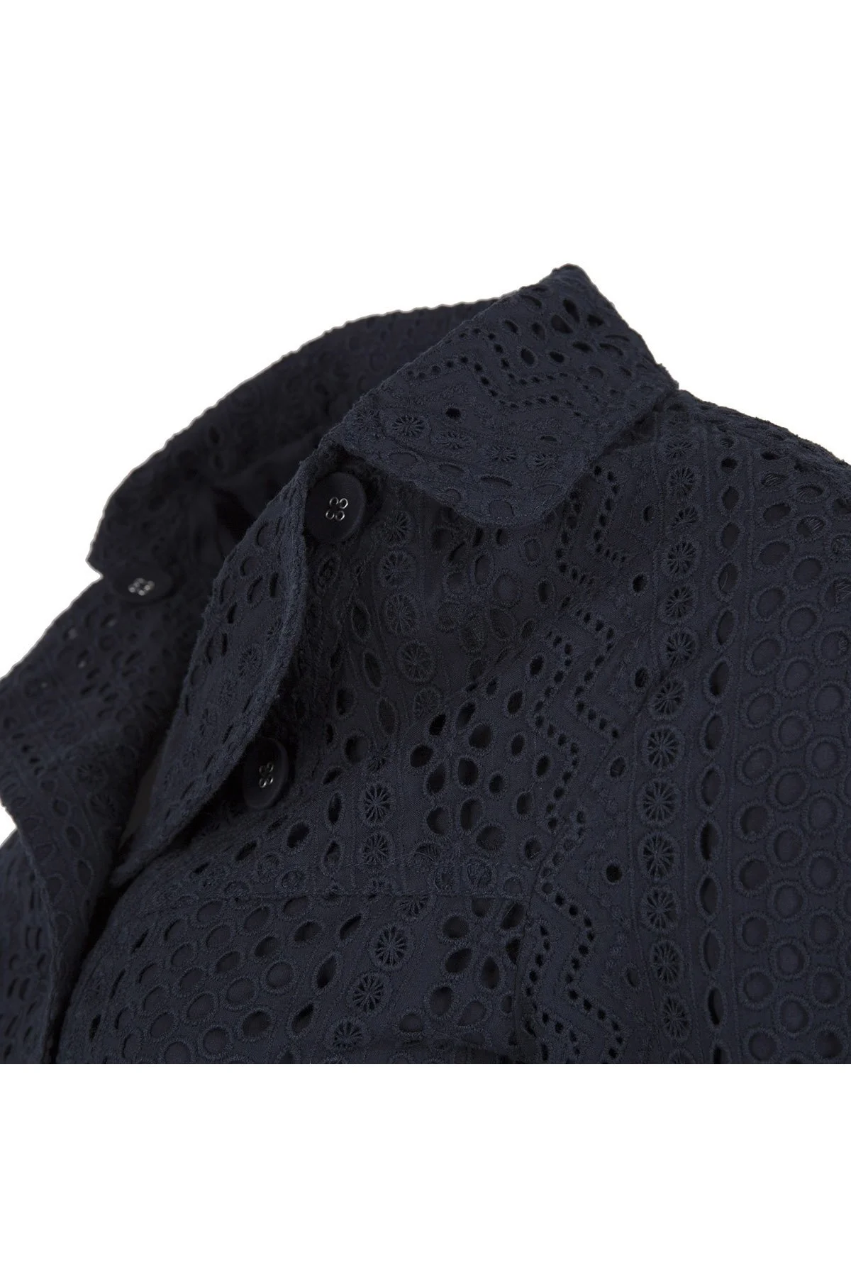 EMPORIO ARMANI Bayan Ceket 3Z2G77 2NWYZ LACİVERT - 4