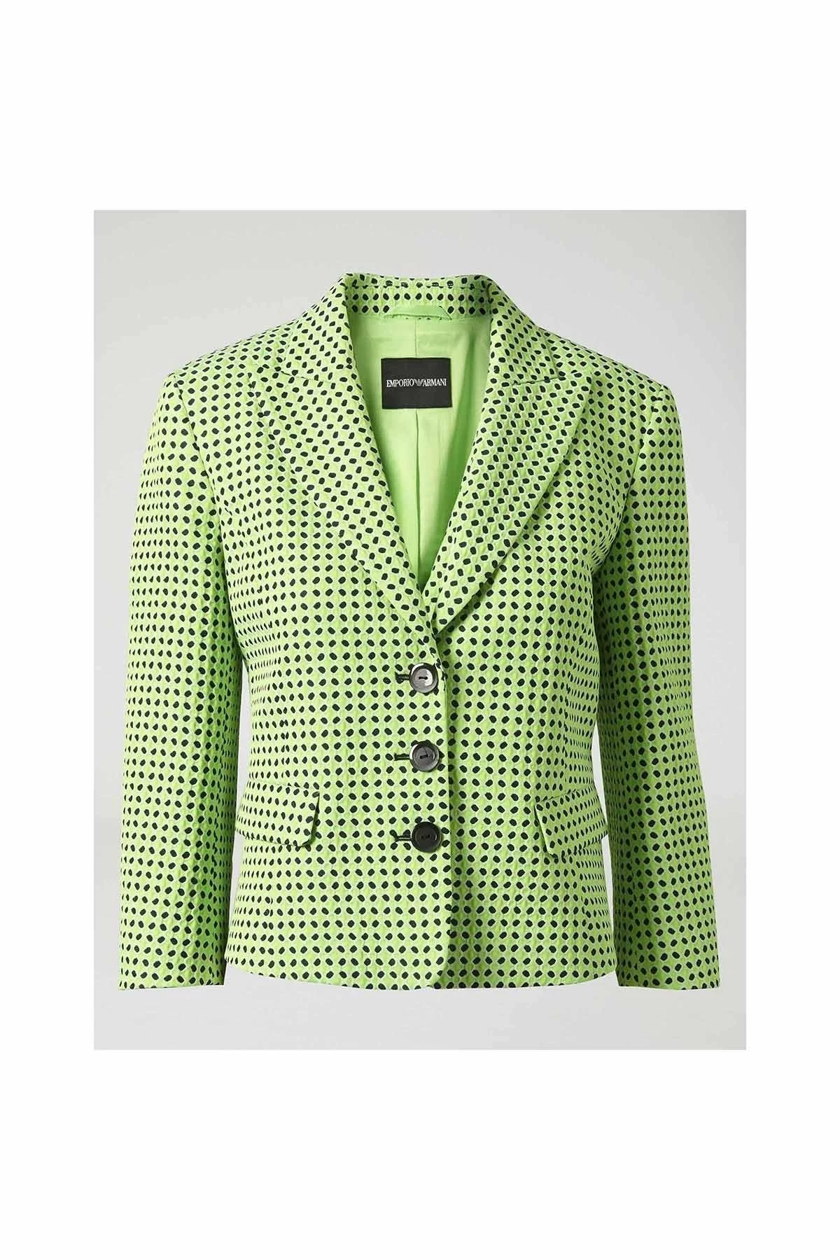 EMPORIO ARMANI Bayan Ceket WNG44T W2107 015 YEŞİL - 1