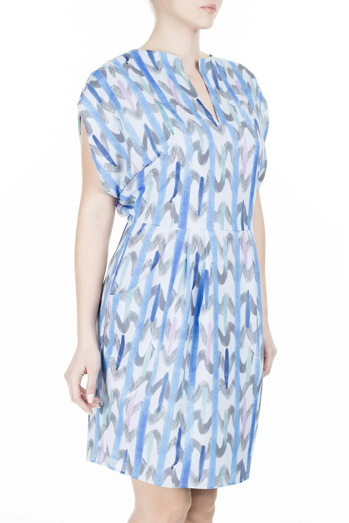 Emporio Armani Kadın Elbise 3H2A93 2N4IZ F702 MAVİ - 6