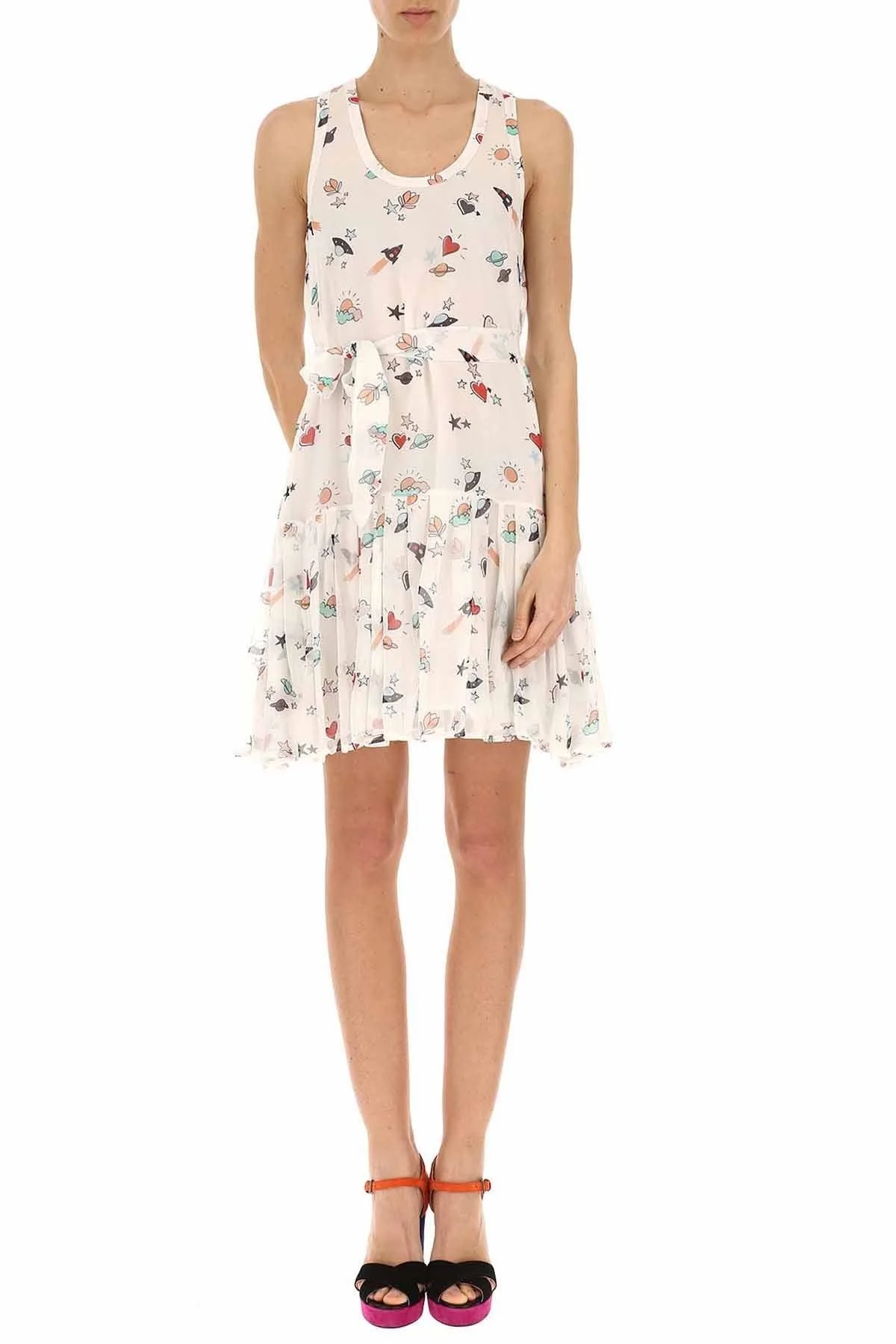 EMPORIO ARMANI Bayan Elbise 3Z2A61 2NDUZ F142 BEYAZ - 1