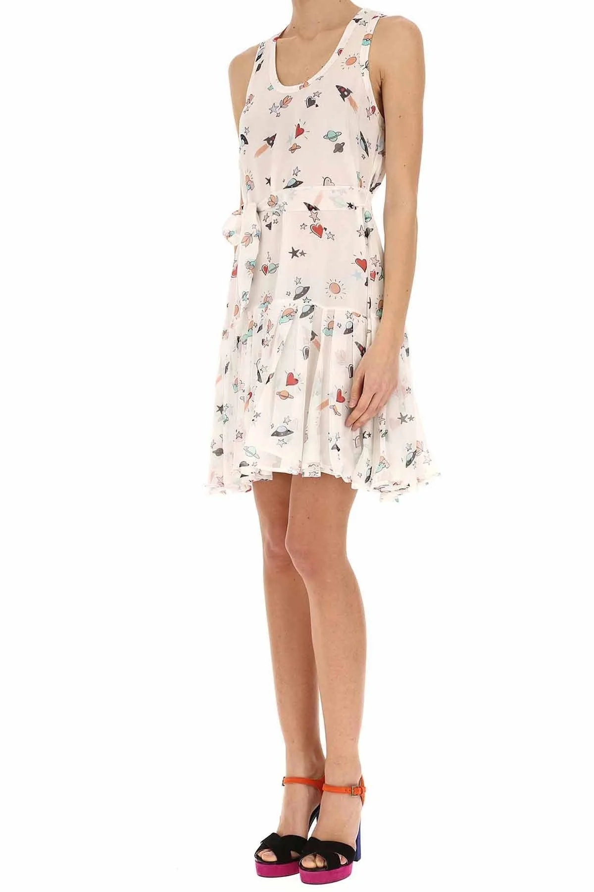 EMPORIO ARMANI Bayan Elbise 3Z2A61 2NDUZ F142 BEYAZ - 3