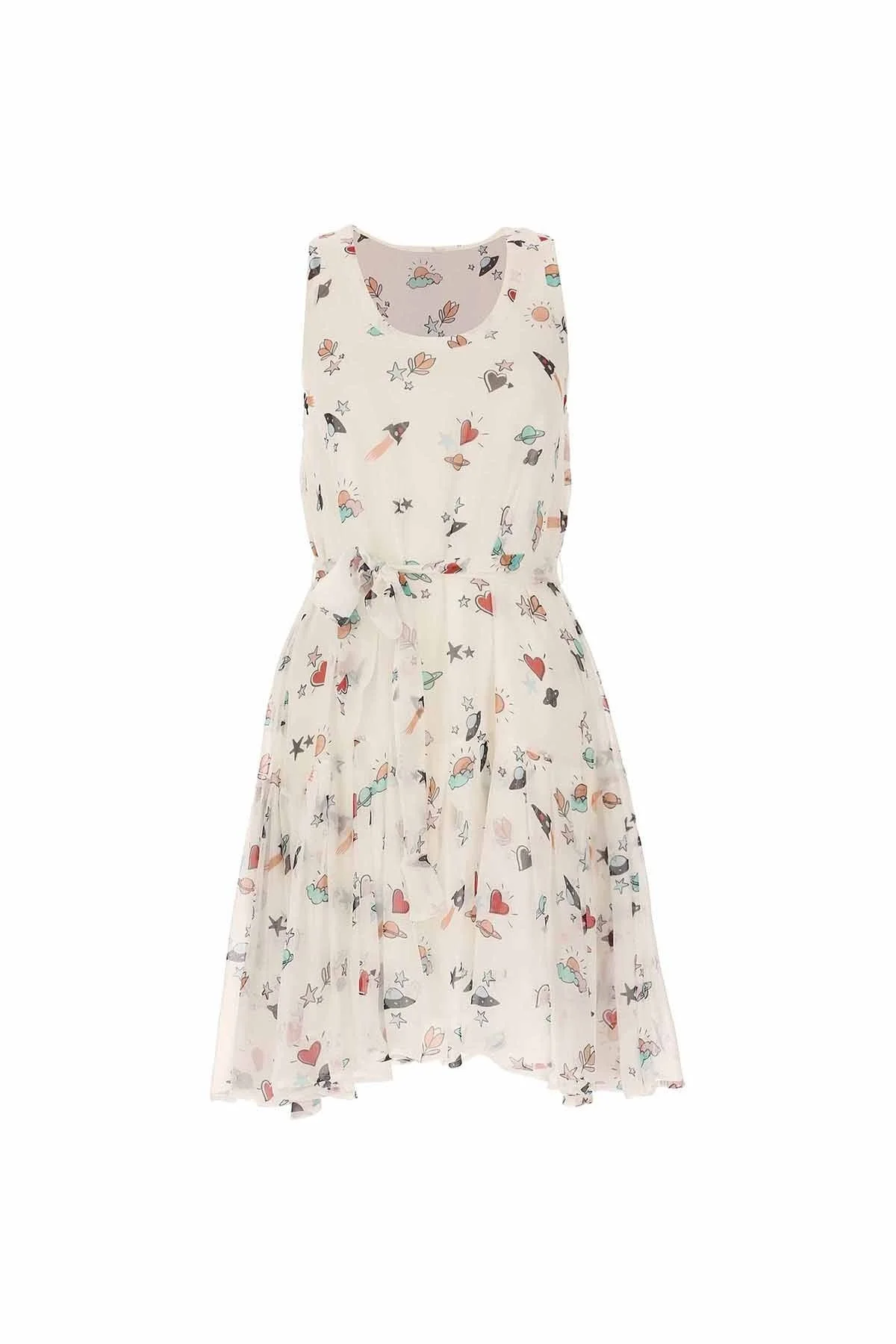 EMPORIO ARMANI Bayan Elbise 3Z2A61 2NDUZ F142 BEYAZ - 4