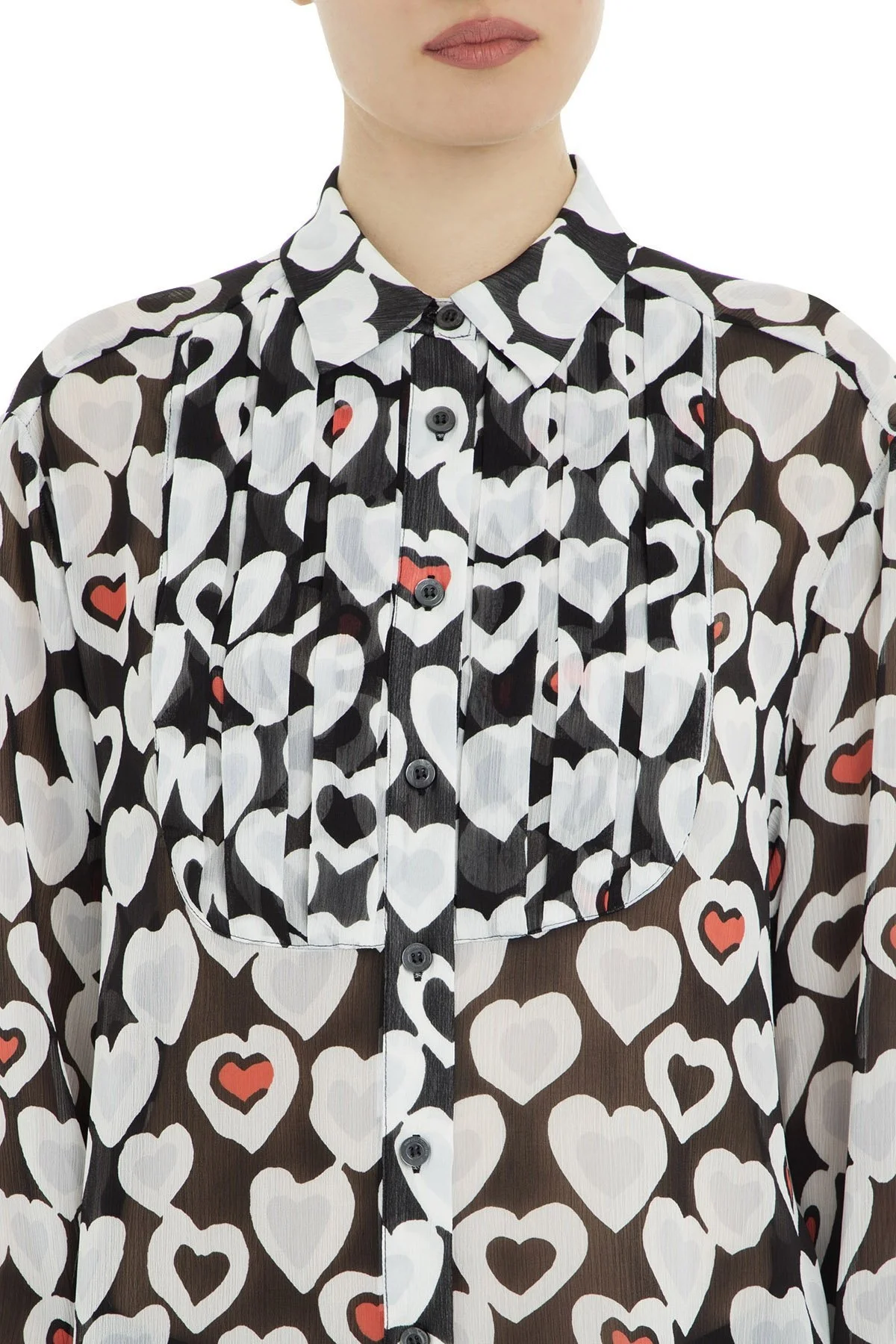 Emporio Armani Bayan Gömlek 3G2C63 2NSIZ F002 SİYAH - 6