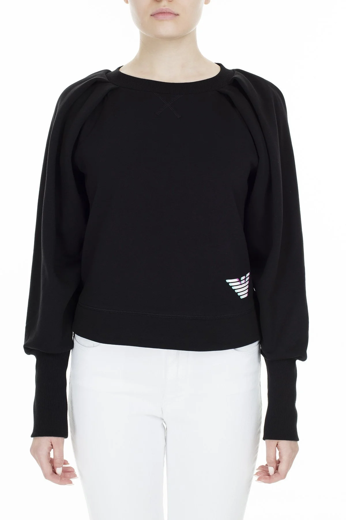 Emporio Armani Bayan Sweat S 6G2M6E 2JQWZ 0999 SİYAH - 1