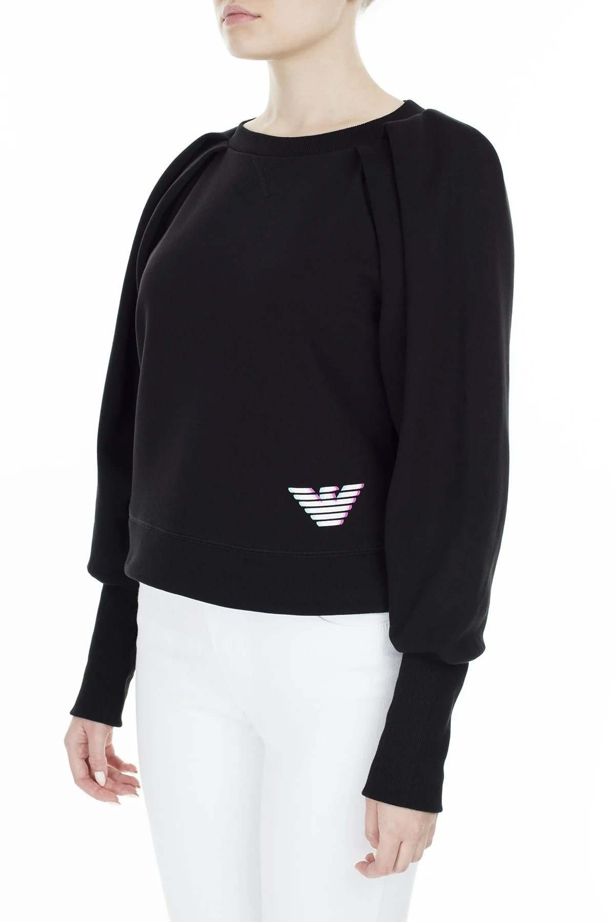 Emporio Armani Bayan Sweat S 6G2M6E 2JQWZ 0999 SİYAH - 3