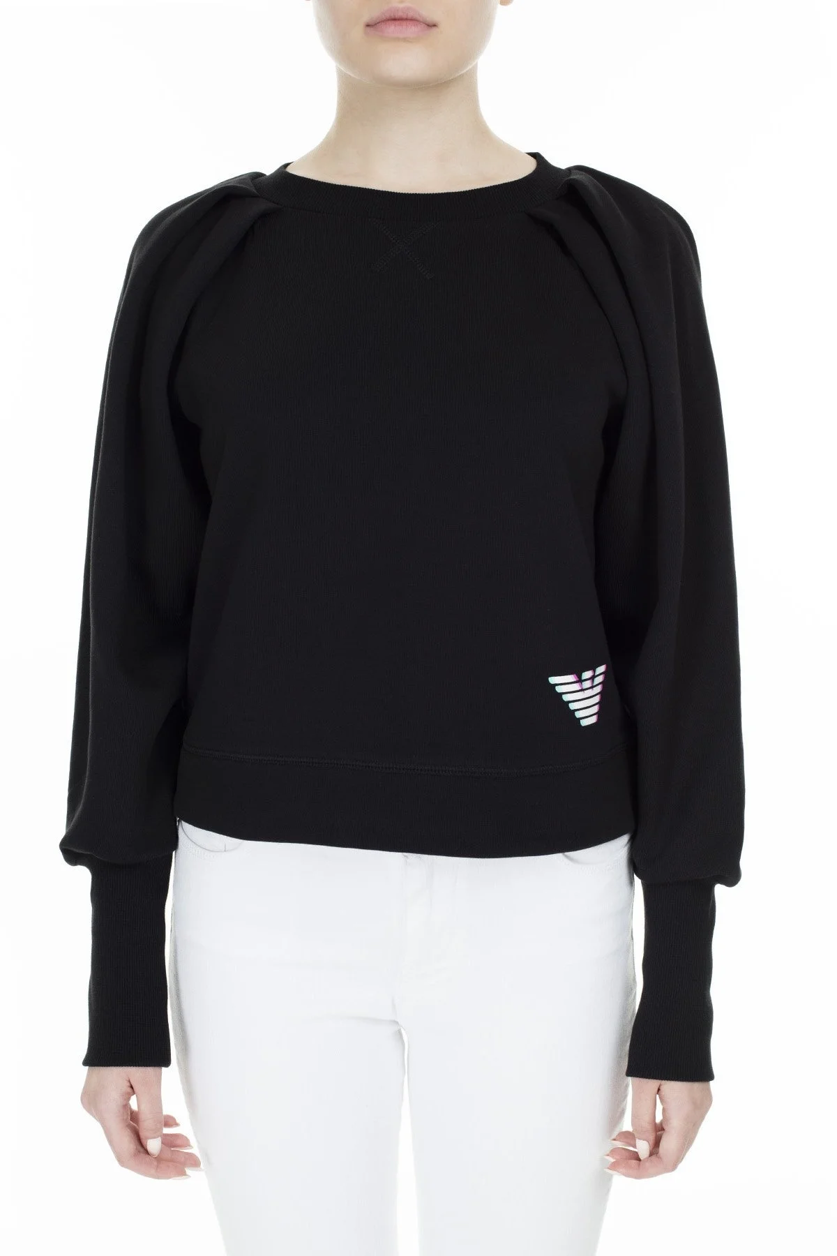 Emporio Armani Bayan Sweat S 6G2M6E 2JQWZ 0999 SİYAH - 6