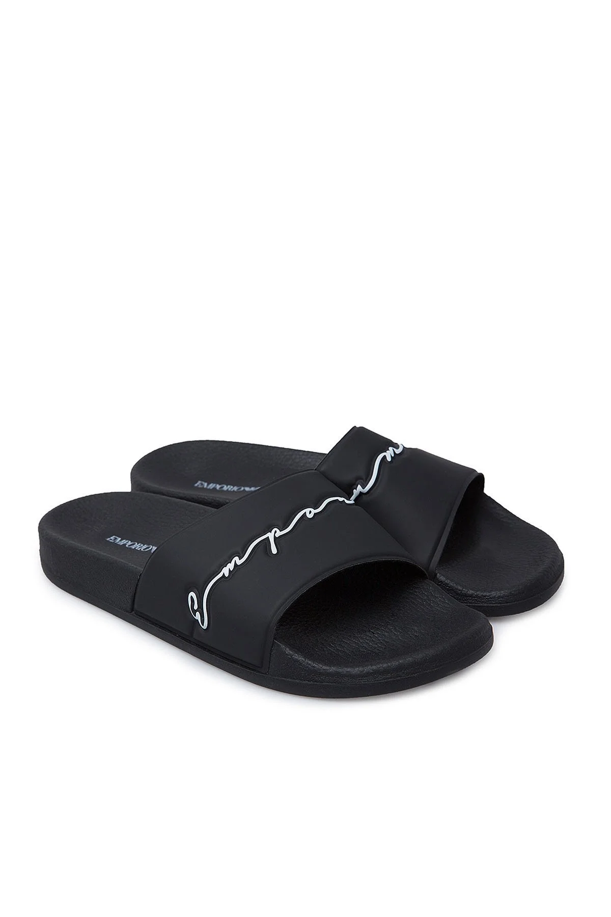 Emporio Armani Bayan Terlik S X3P704 XD184 00500 SİYAH - 4