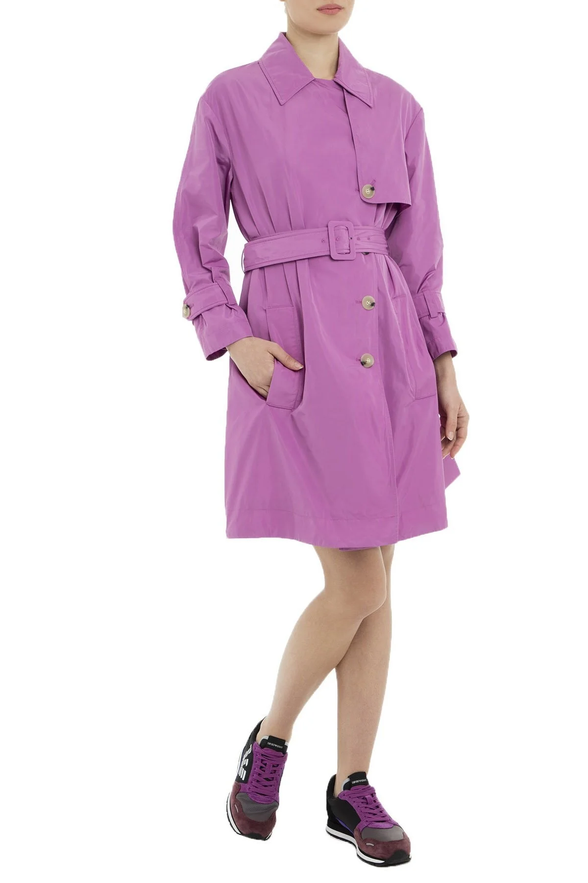 Emporio Armani Bayan Trençkot 3G2L63 2NXEZ 0841 MOR - 5