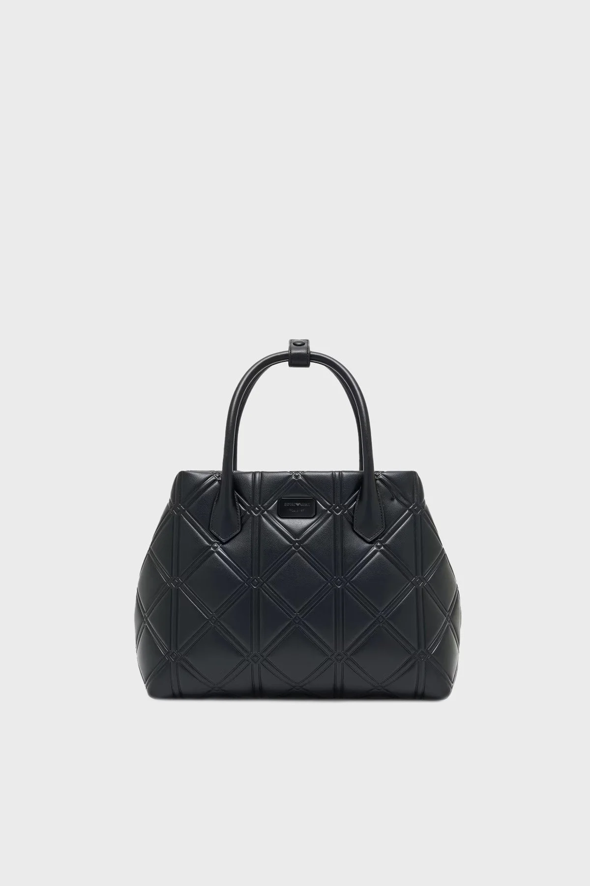 Emporio Armani Kapitoneli Çıkarılabilir Zincir Askılı Bayan Çanta EW002695 AF18575 UC001 SİYAH - 1