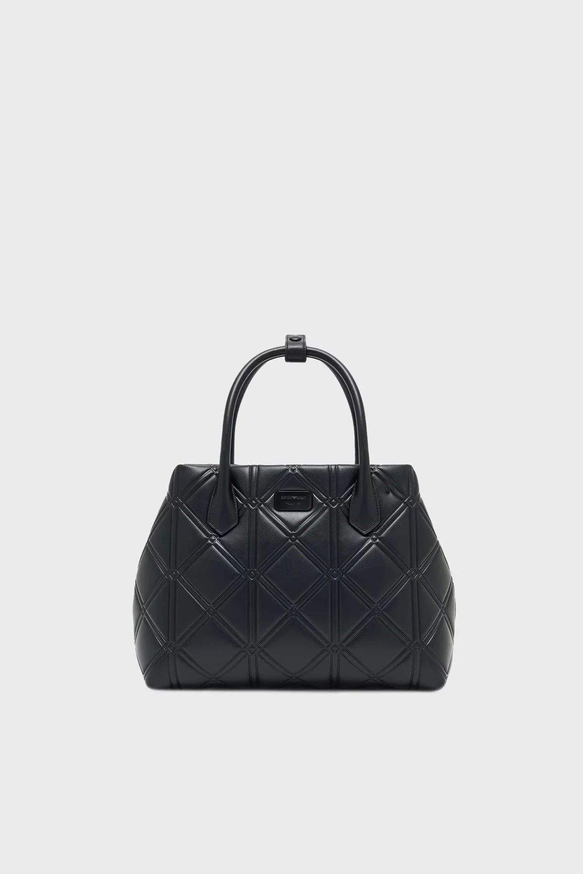Emporio Armani Kapitoneli Çıkarılabilir Zincir Askılı Kadın Çanta EW002695 AF18575 UC001 SİYAH - 1
