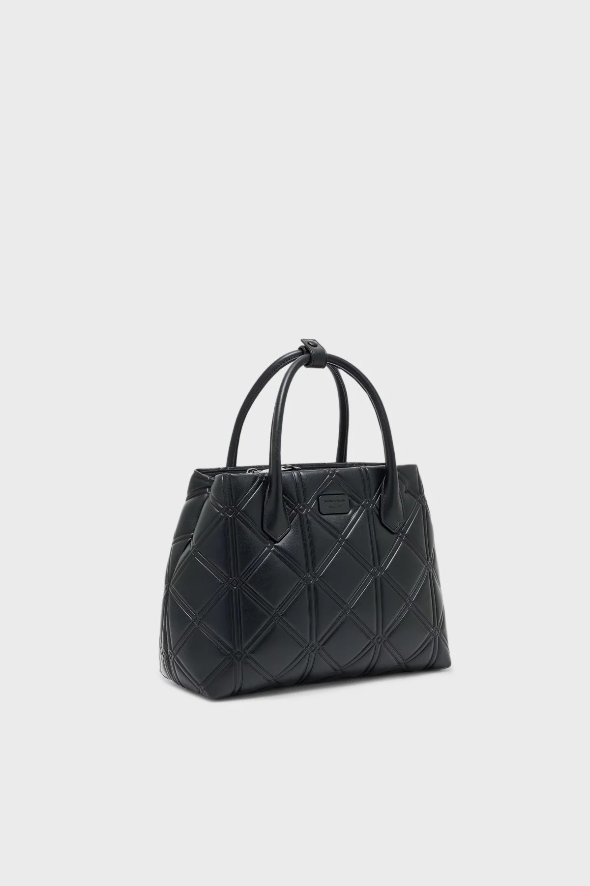 Emporio Armani Kapitoneli Çıkarılabilir Zincir Askılı Kadın Çanta EW002695 AF18575 UC001 SİYAH - 3