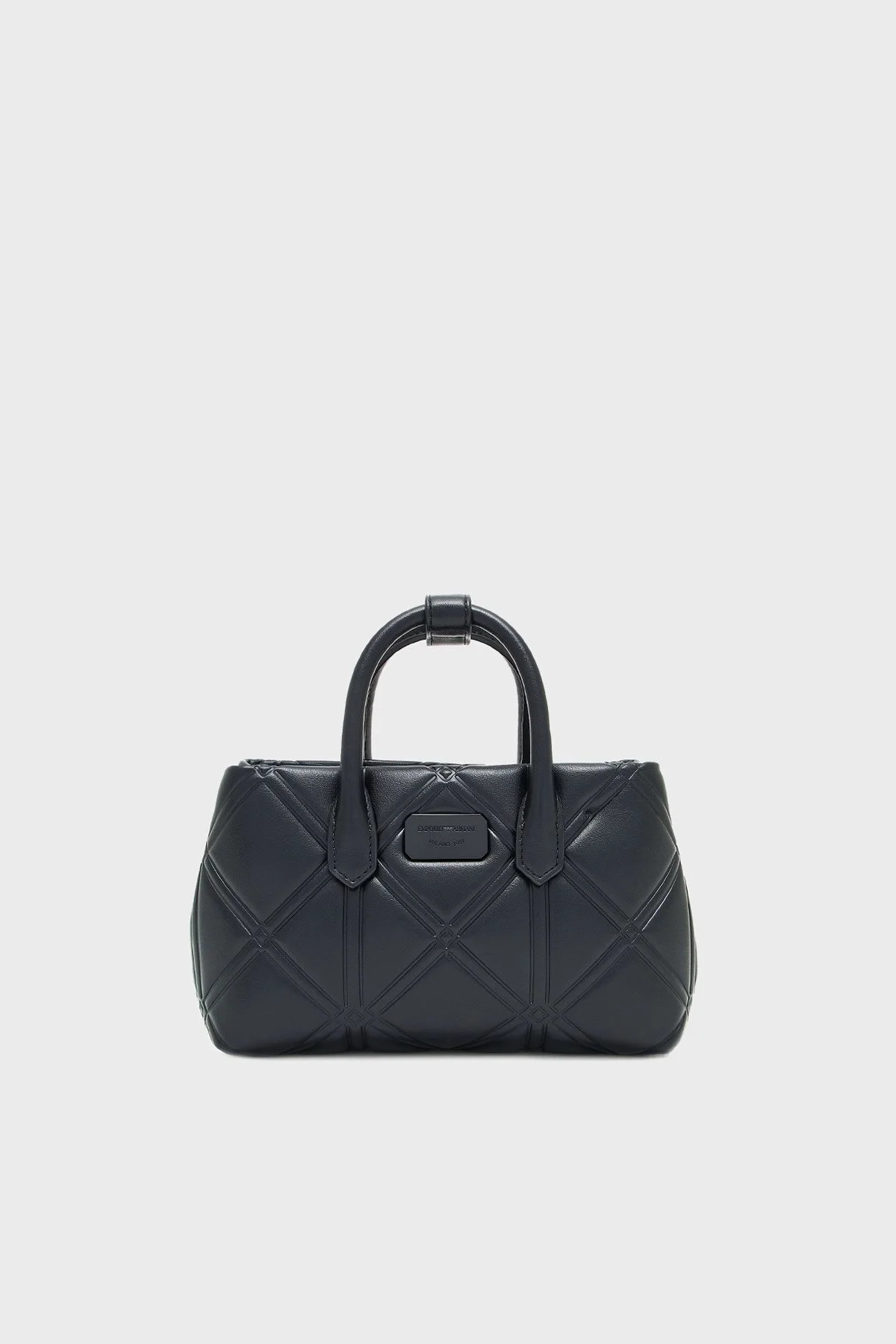 Emporio Armani Kapitoneli Çıkarılabilir Zincir Askılı Kadın Çanta EW002955 AF19662 UC001 SİYAH - 1