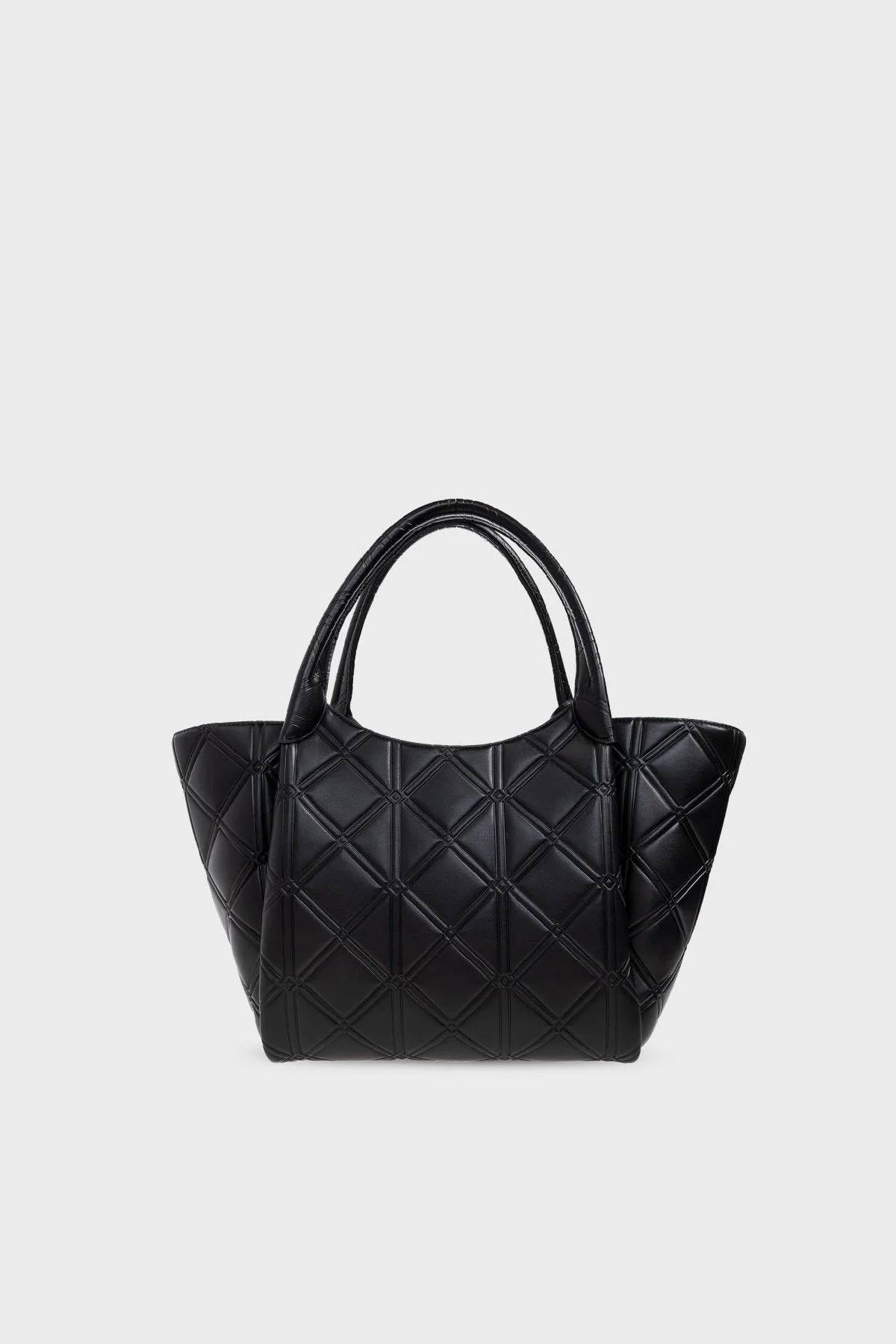 Emporio Armani Kapitoneli Omuz Askılı Kadın Çanta EW001009 AF17630 UC001 SİYAH - 4