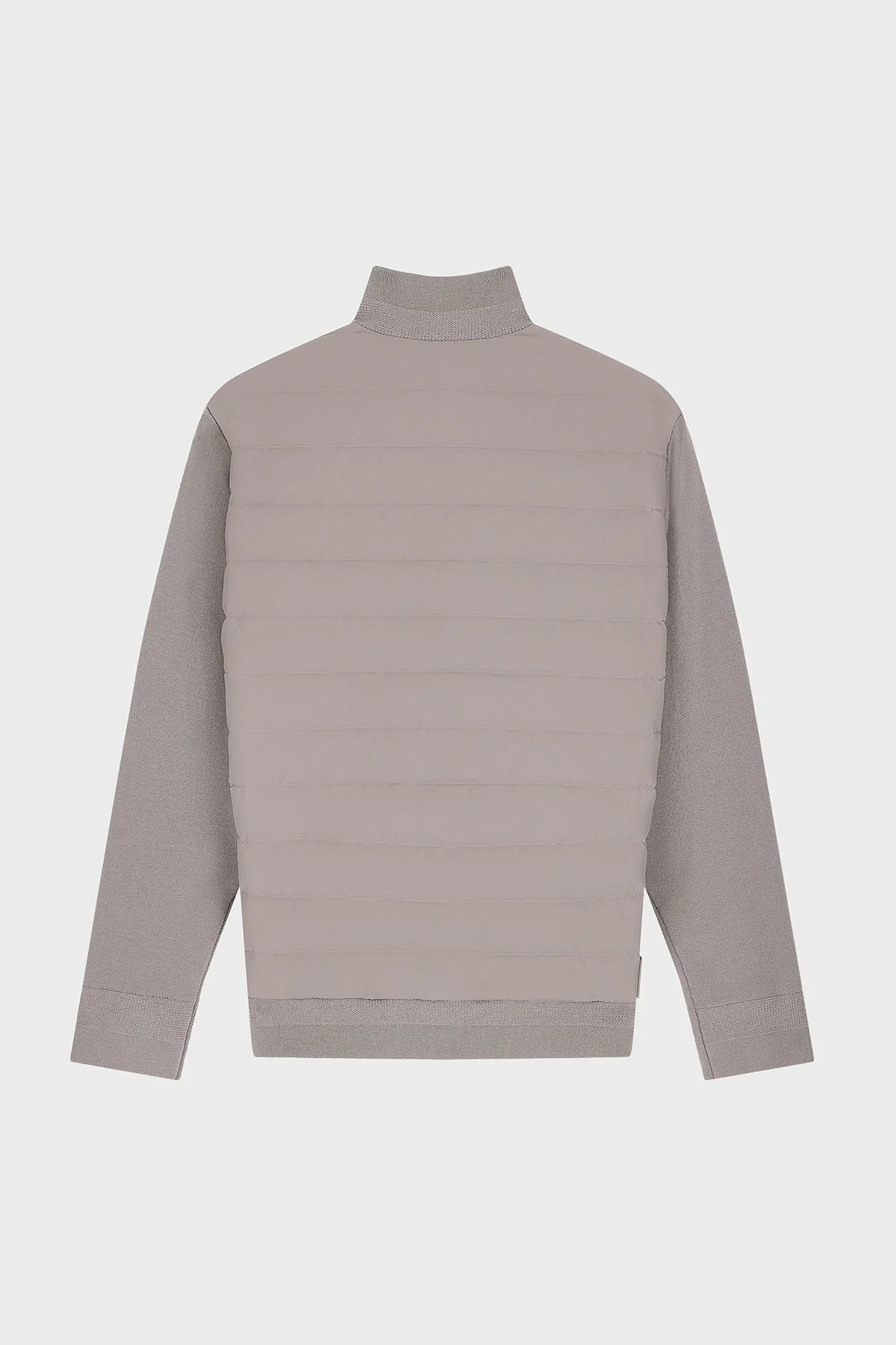 Emporio Armani Kapitoneli Regular Fit Dik Yaka Erkek Mont EM006382 AF13772 U6107 Vizon - 7