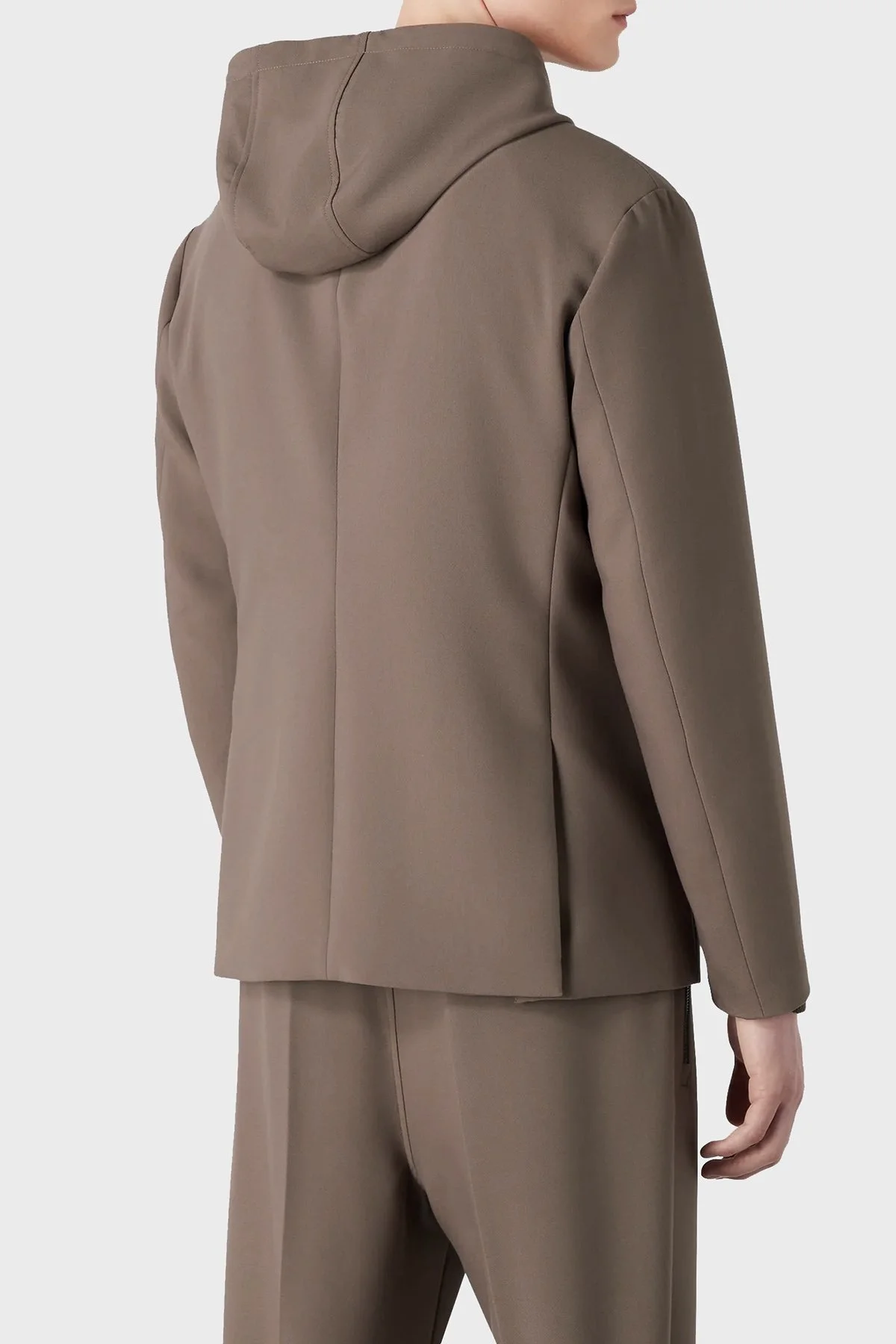 Emporio Armani Kapüşonlu Çıkarılabilir İç Panelli Regular Fit Erkek Ceket 6R1G73 1NFTZ 0440 KAHVE - 2