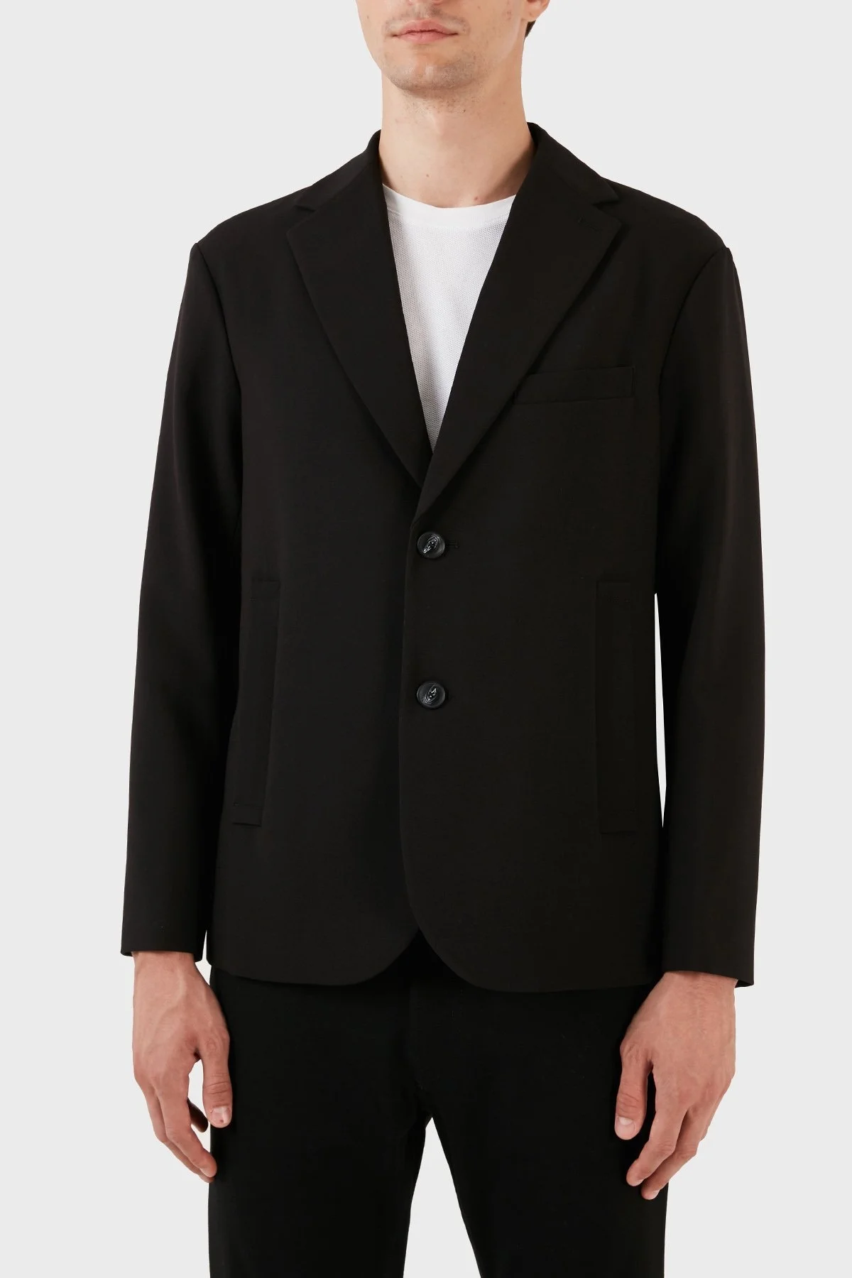 Emporio Armani Kapüşonlu Çıkarılabilir İç Panelli Regular Fit Erkek Ceket 6R1G73 1NFTZ 0999 SİYAH - 4