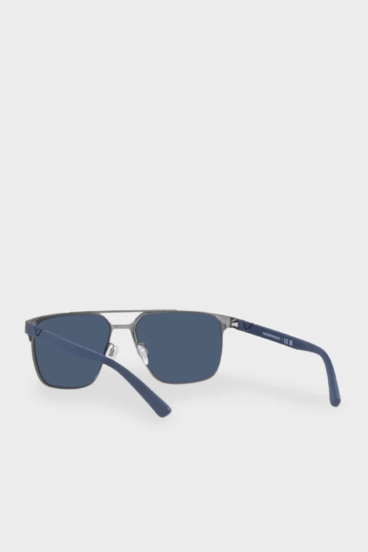 Emporio Armani Kare Güneş Erkek Gözlük 0EA2134 316280 58 Mat Mavi/Kurşuni Gri - 3