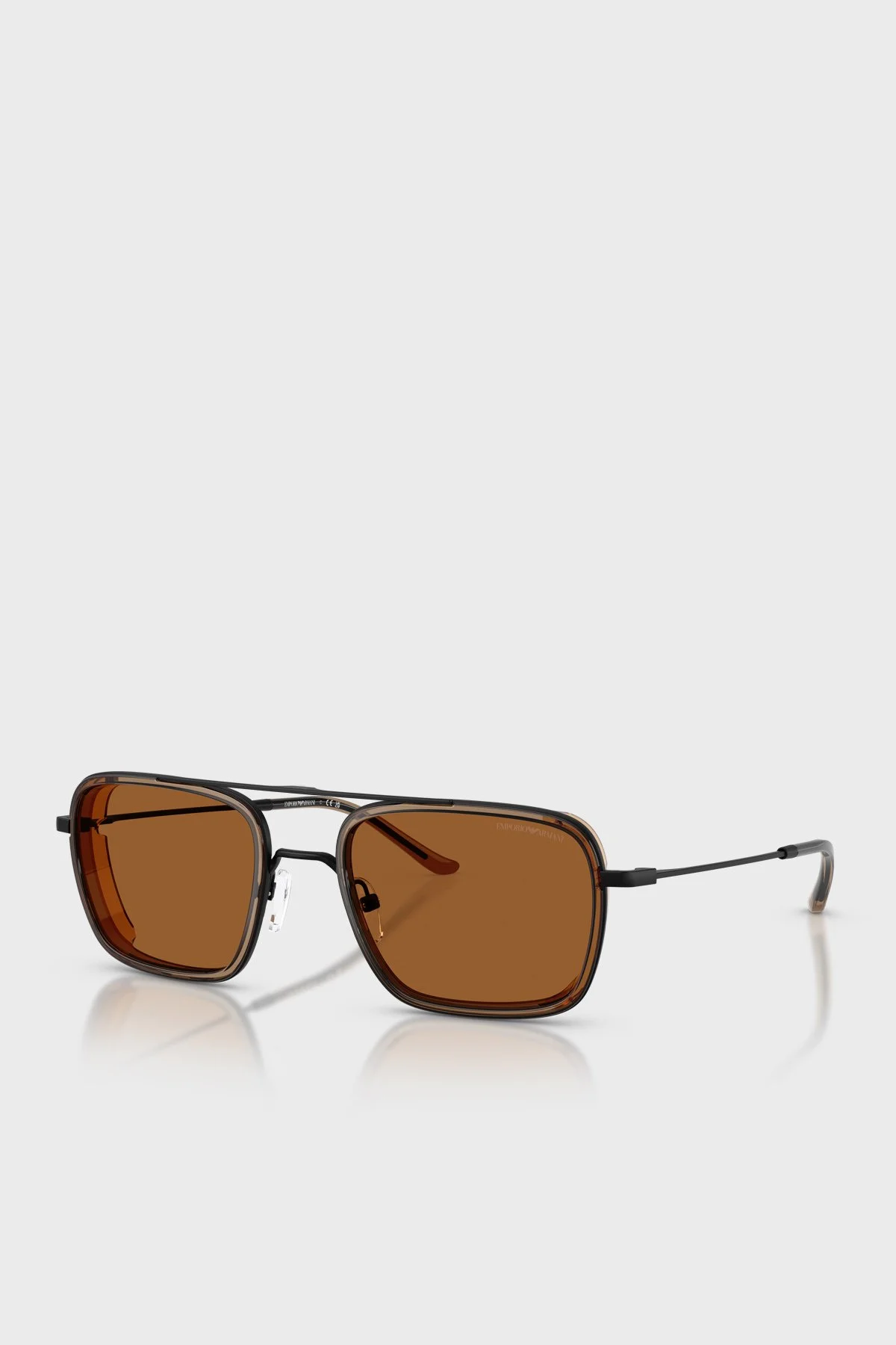 Emporio Armani Kare Güneş Erkek Gözlük 0EA2162 300163 54 Siyah - 1