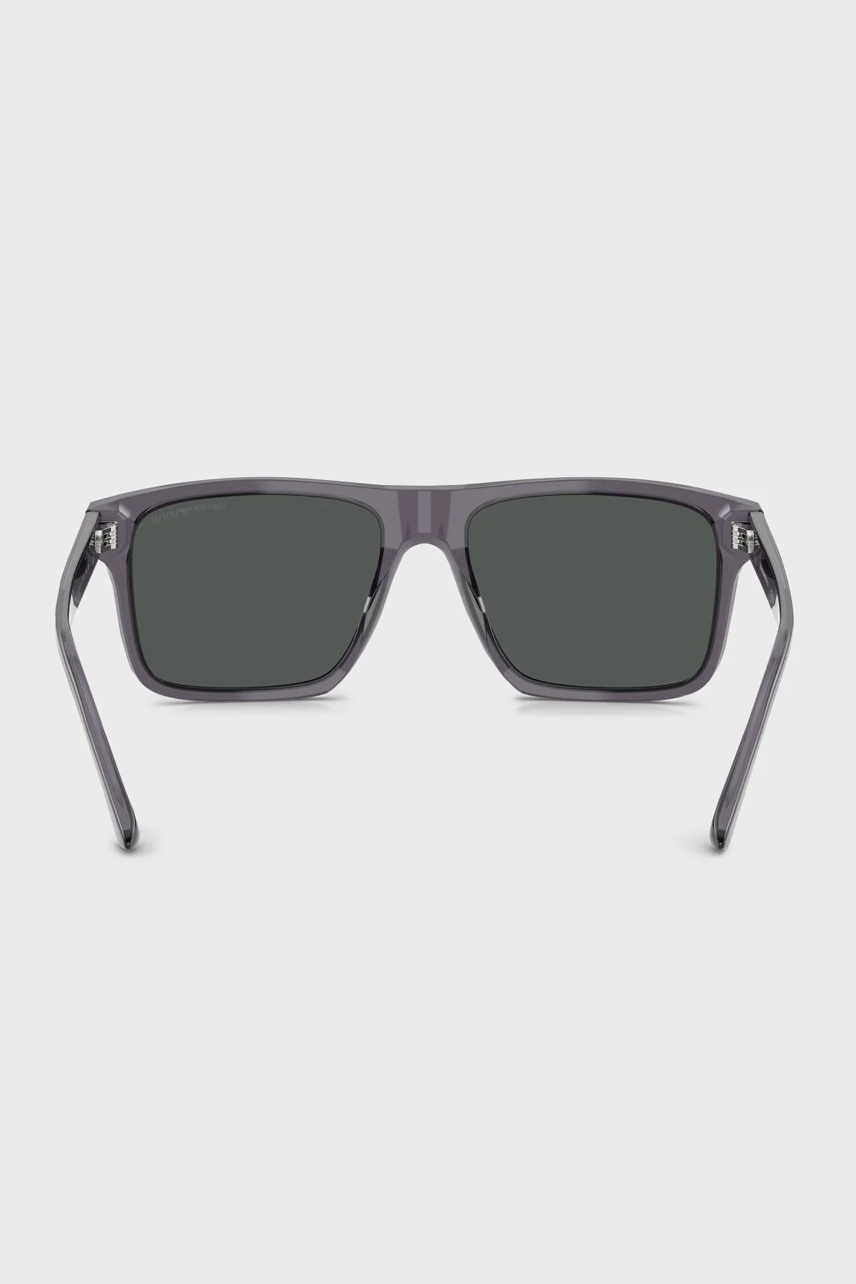 Emporio Armani Kare Güneş Erkek Gözlük 0EA4232 610687 57 Şeffaf Koyu Gri-Duman - 4