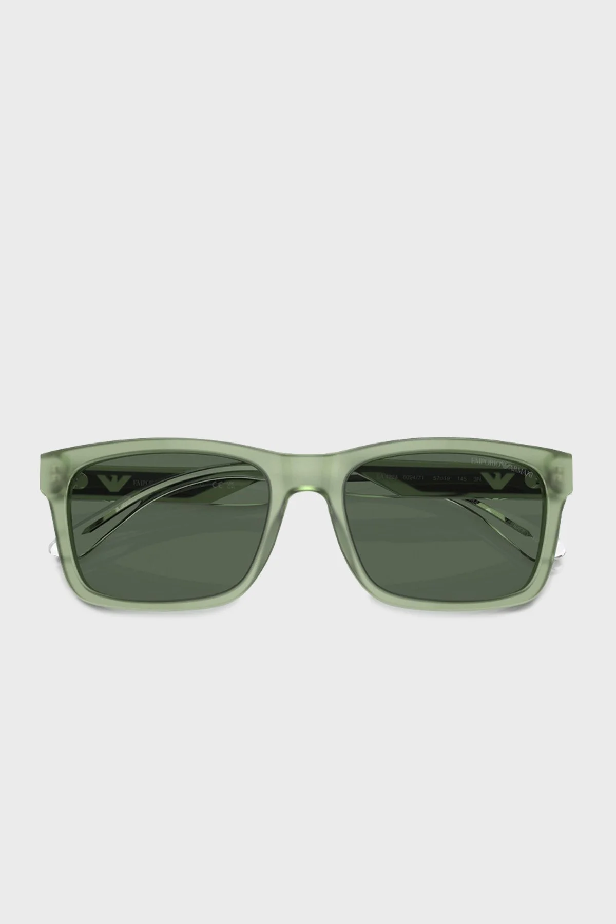 Emporio Armani Kare Güneş Erkek Gözlük 0EA4232 617687 57 Yanar Döner Yeşil-Duman - 1