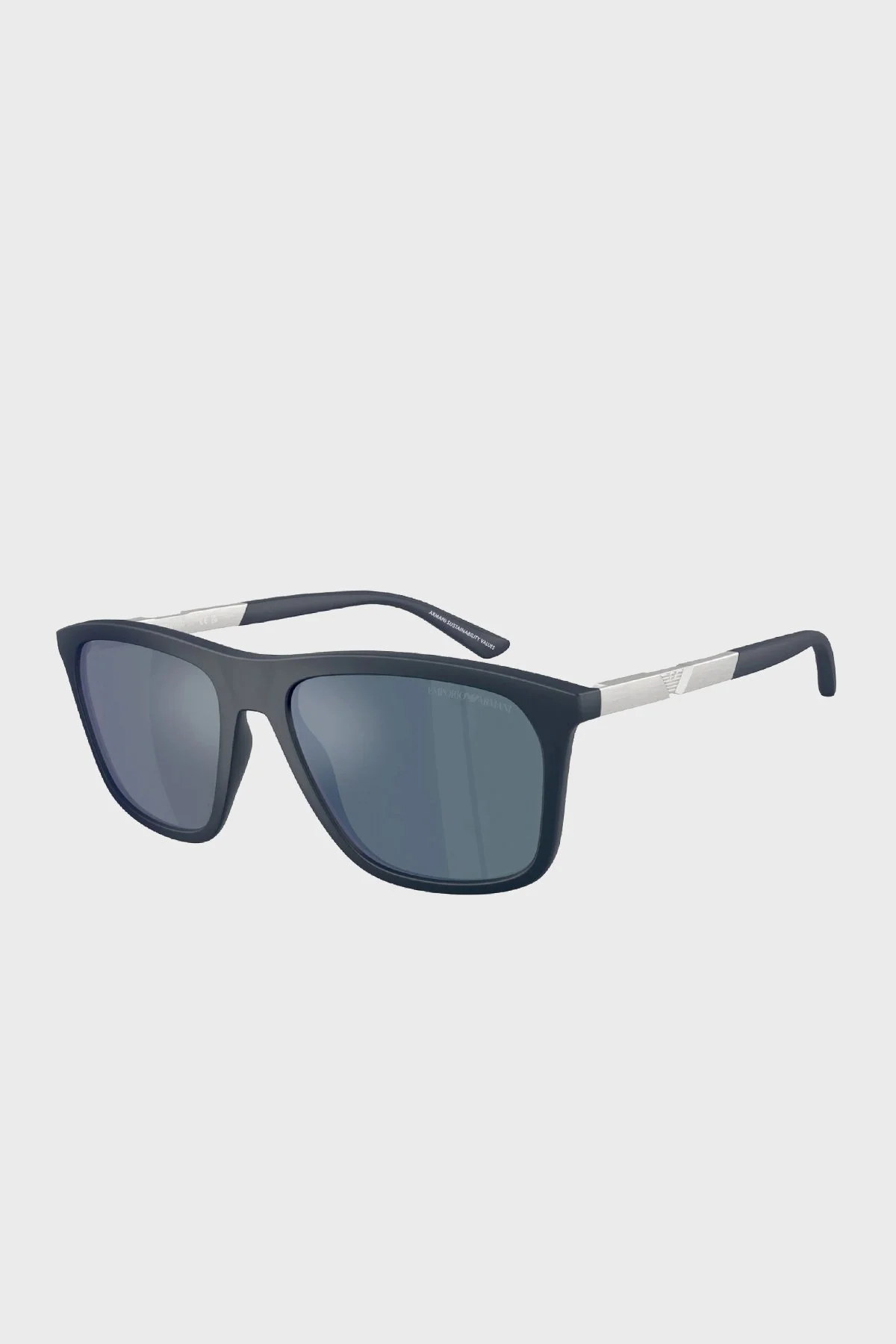 Emporio Armani Kare Güneş Erkek Gözlük 0EA4237 618925 57 Mat Koyu Mavi - 1