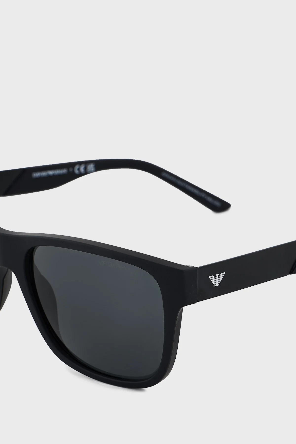 Emporio Armani Kare Güneş Erkek Gözlük 0EA4243 5001T3 56 Mat Siyah-Koyu Gri - 10