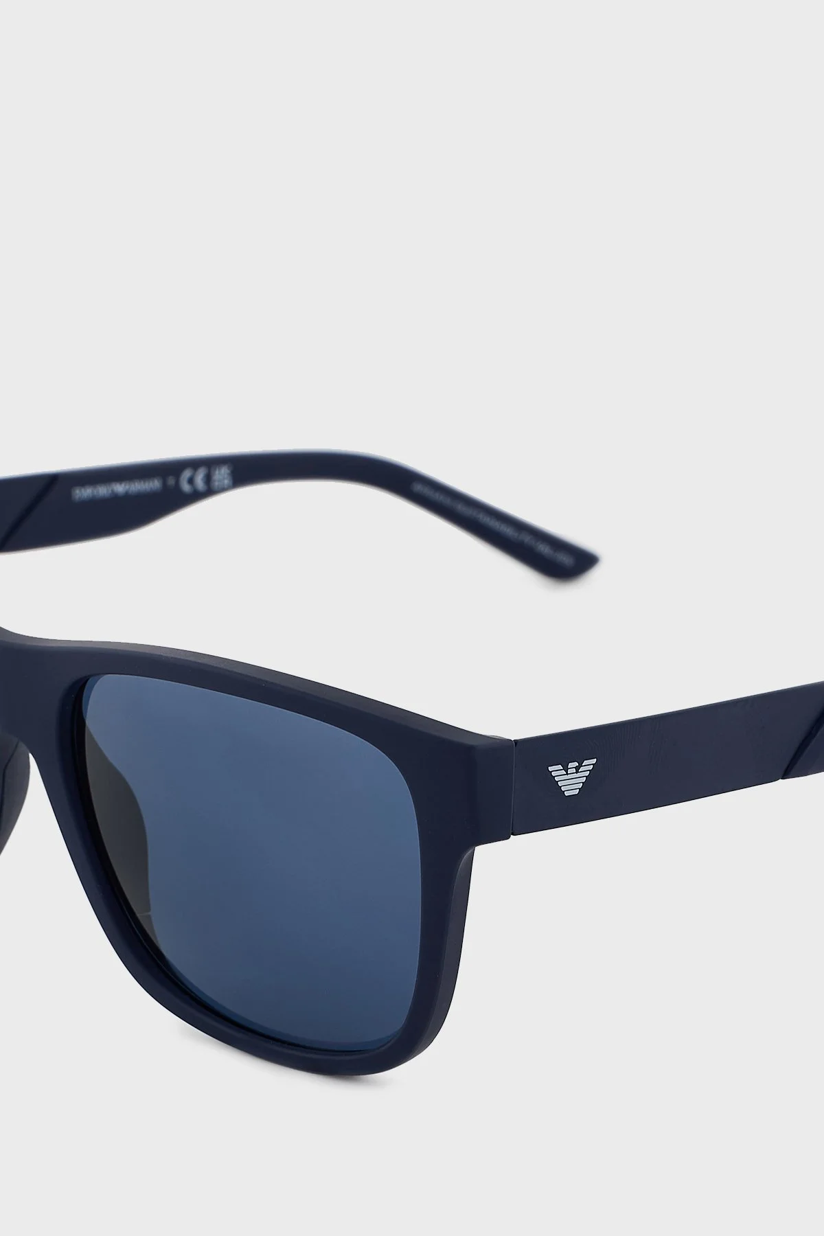 Emporio Armani Kare Güneş Erkek Gözlük 0EA4243 624480 56 Mat Mavi-Koyu Mavi - 5