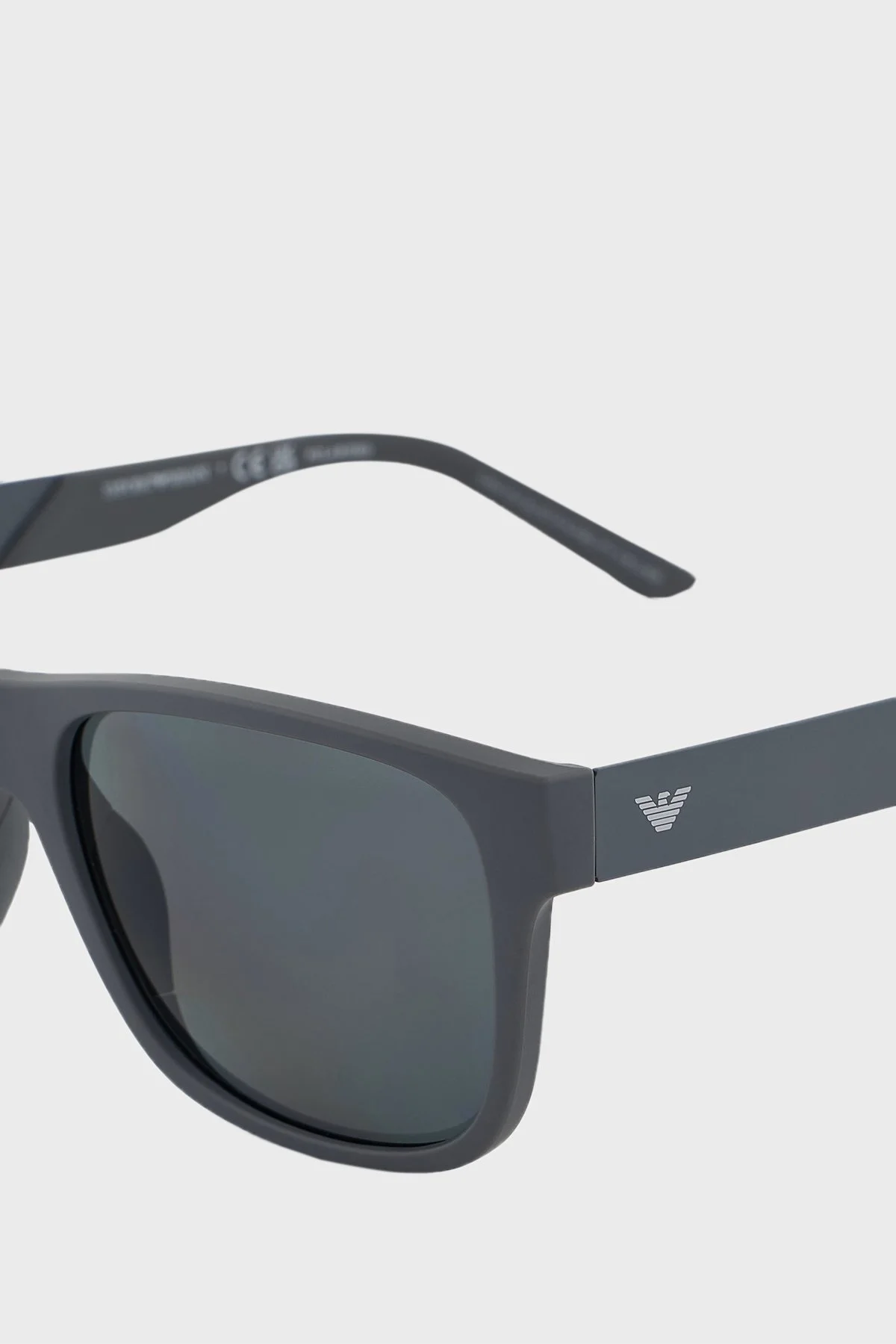 Emporio Armani Kare Güneş Erkek Gözlük 0EA4243 62451 56 Mat Gri-Gri Polarize - 8