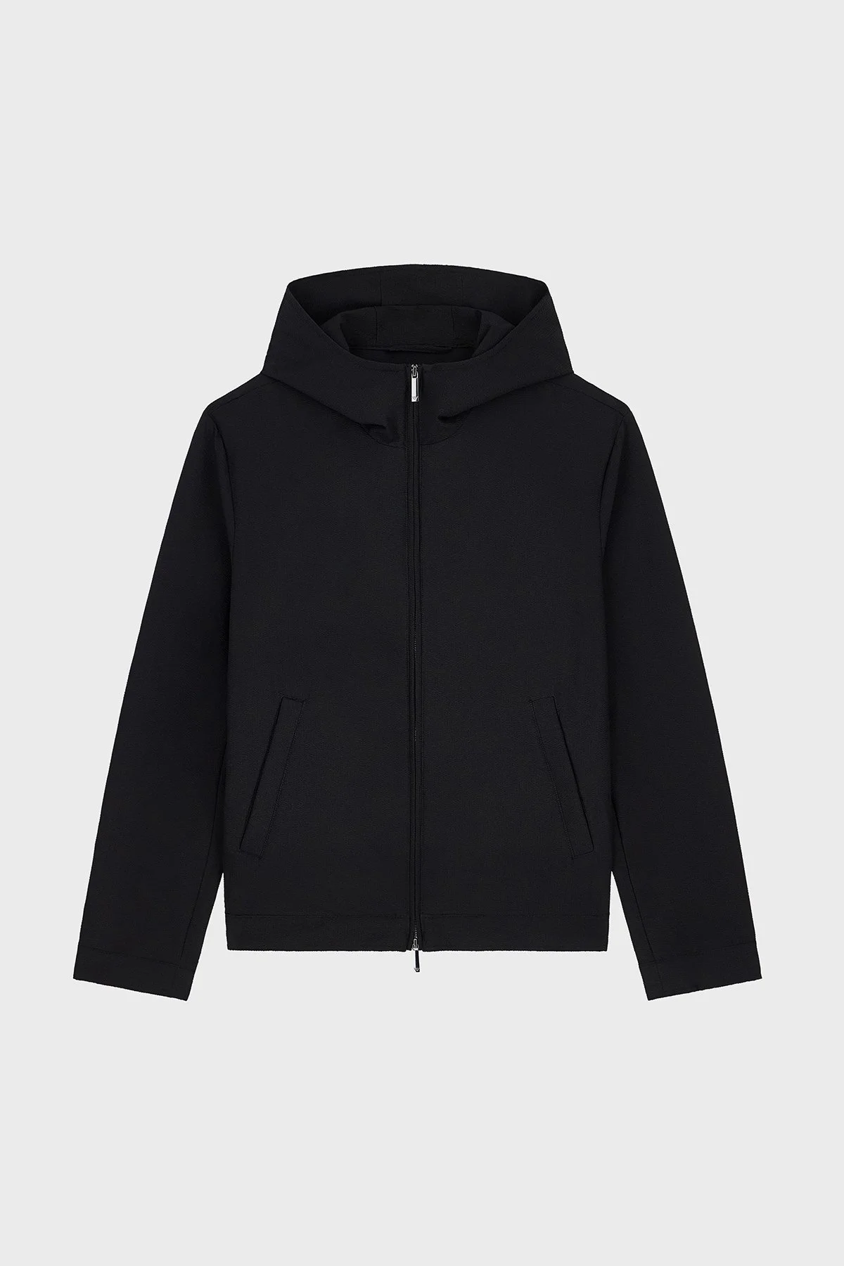 Emporio Armani Kaz Tüyü Dolgulu Kapüşonlu Erkek Ceket EM006752 AF28011 UC001 Siyah - 6
